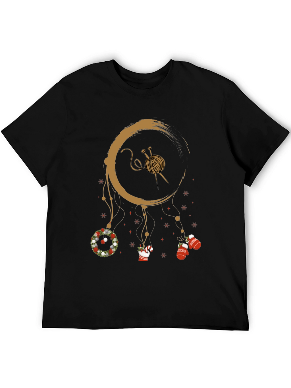 Knitting Christmas Dream T-Shirt