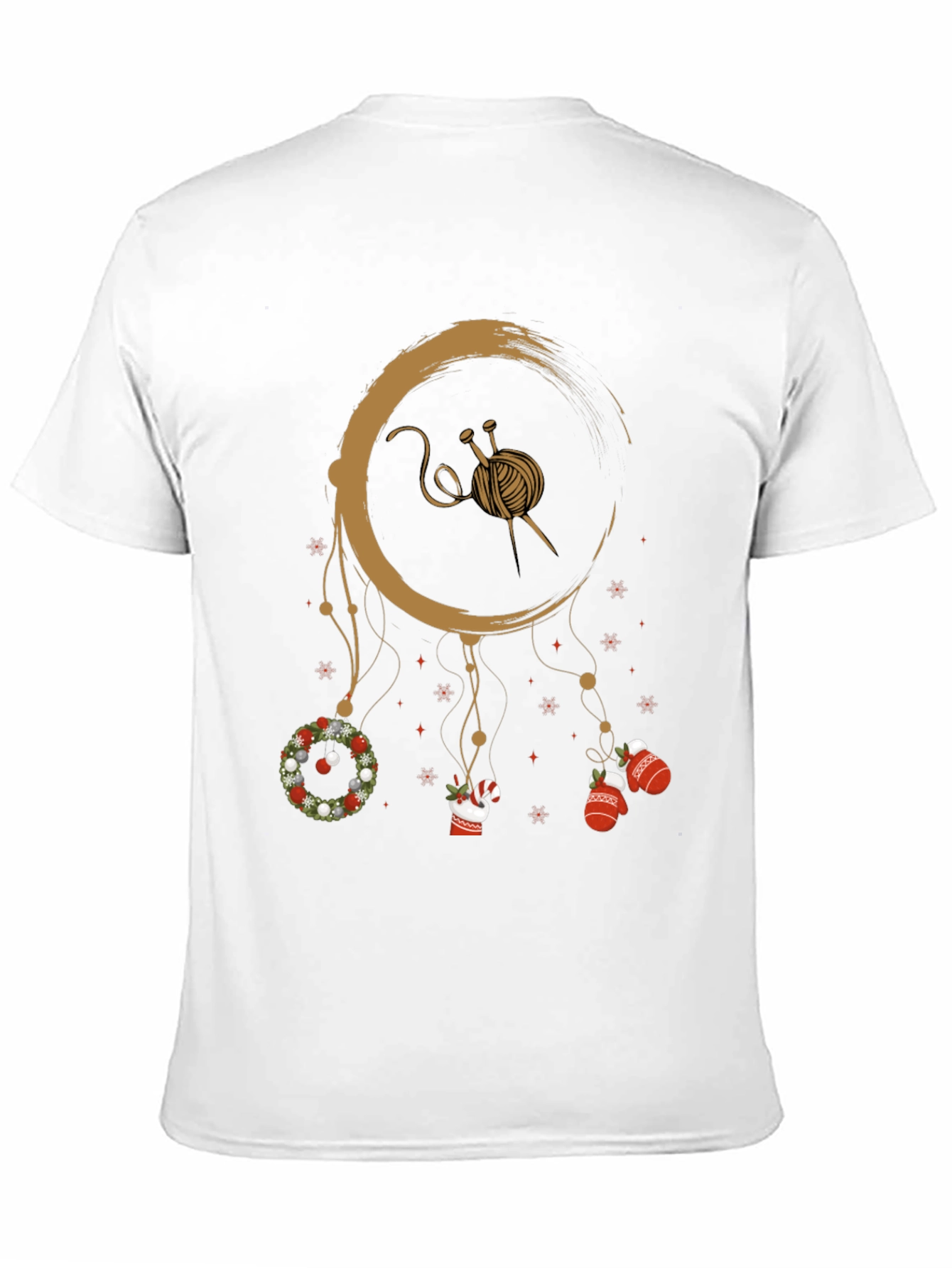 Knitting Christmas Dream T-Shirt