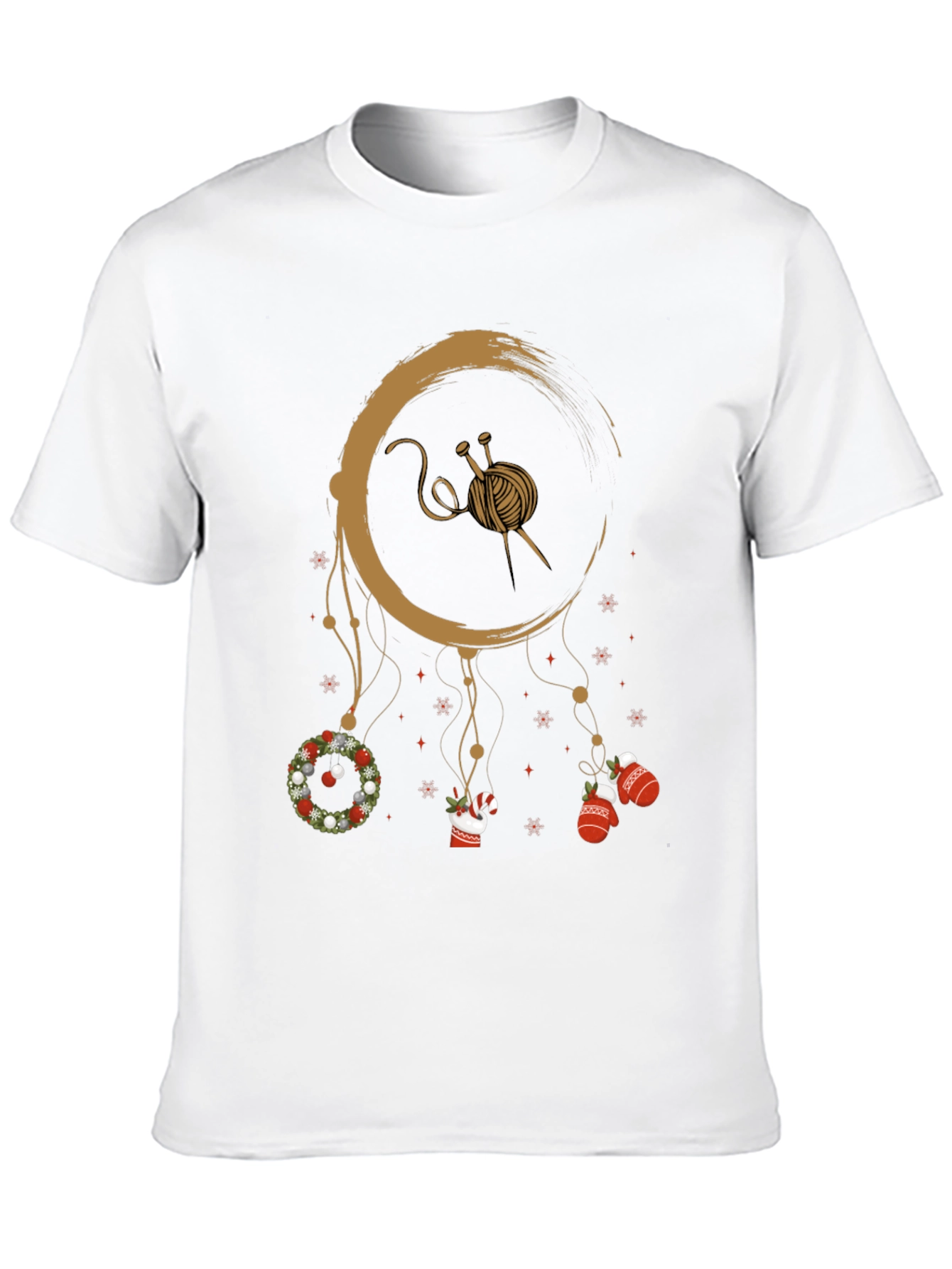 Knitting Christmas Dream T-Shirt
