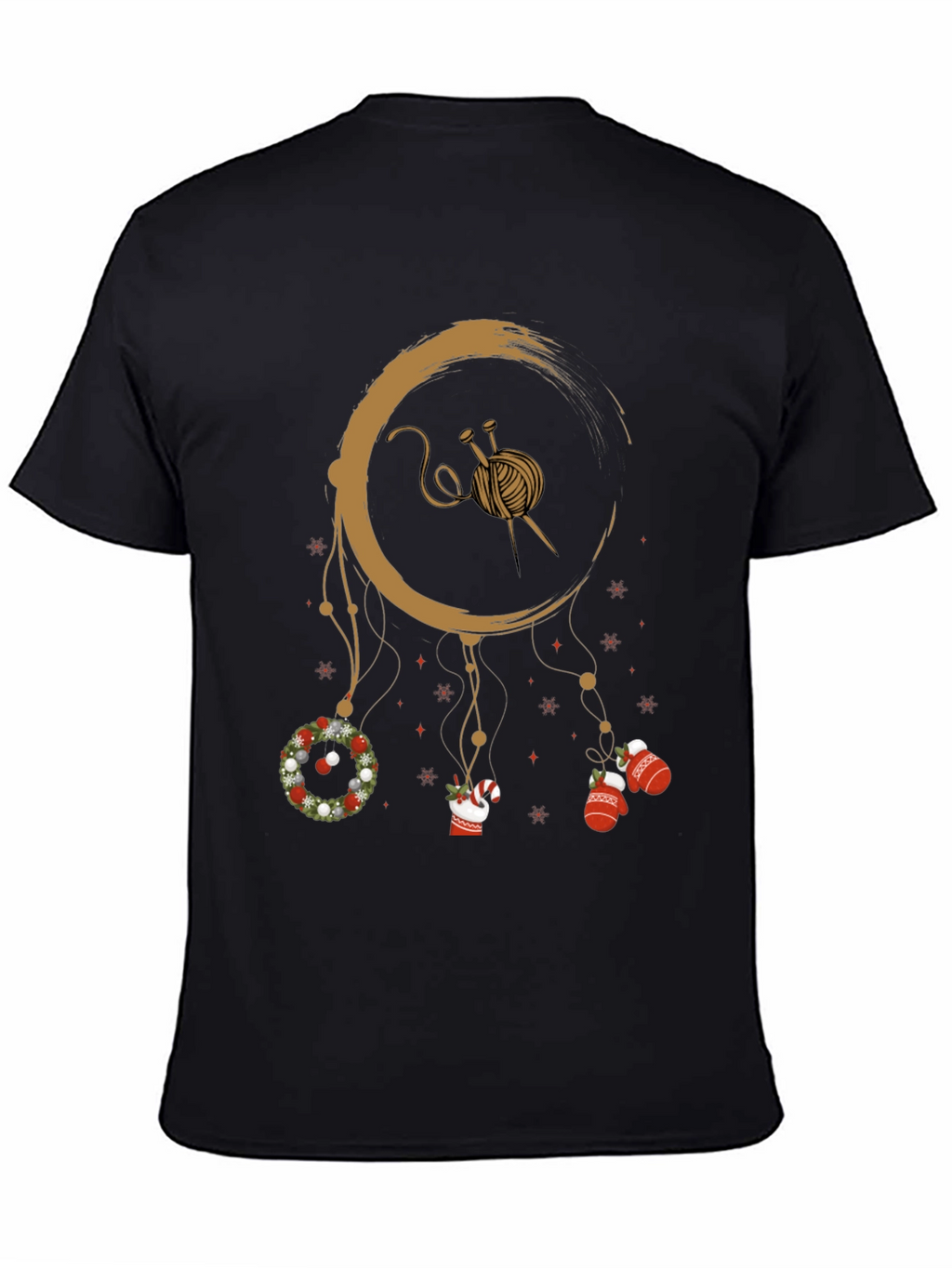 Knitting Christmas Dream T-Shirt