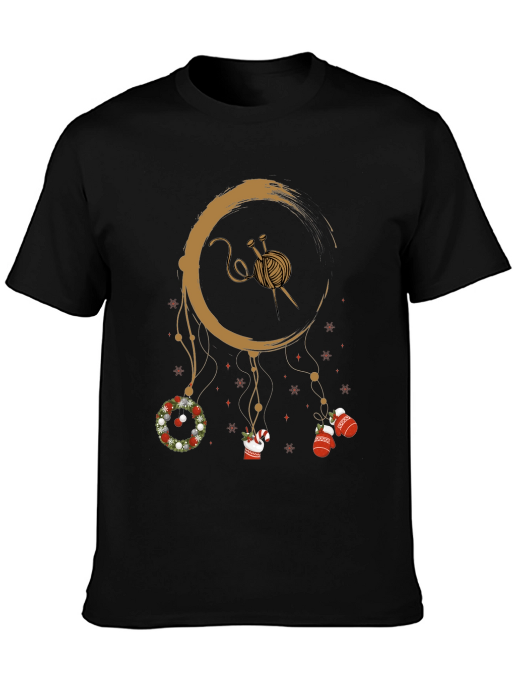 Knitting Christmas Dream T-Shirt