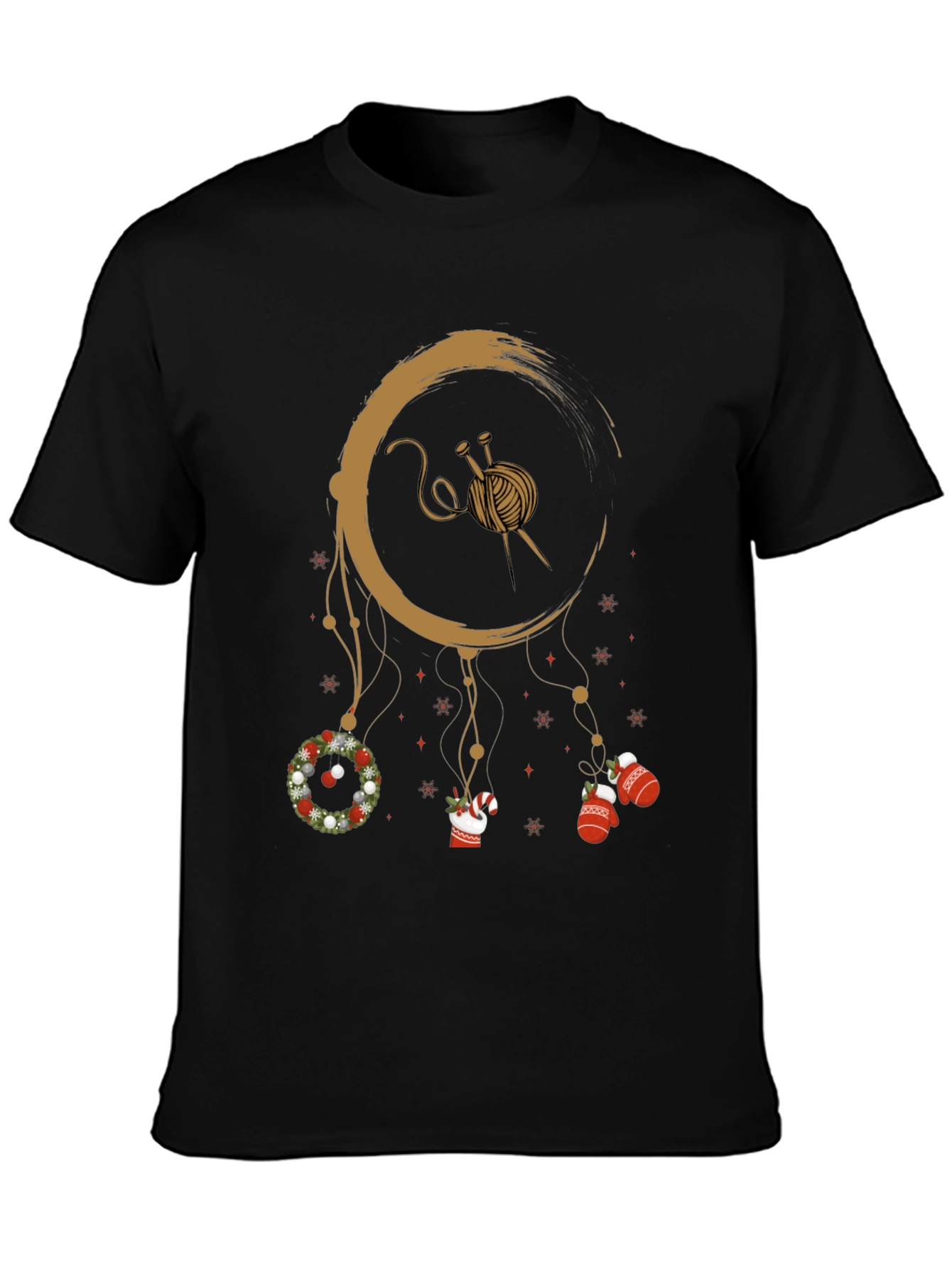 Knitting Christmas Dream T-Shirt