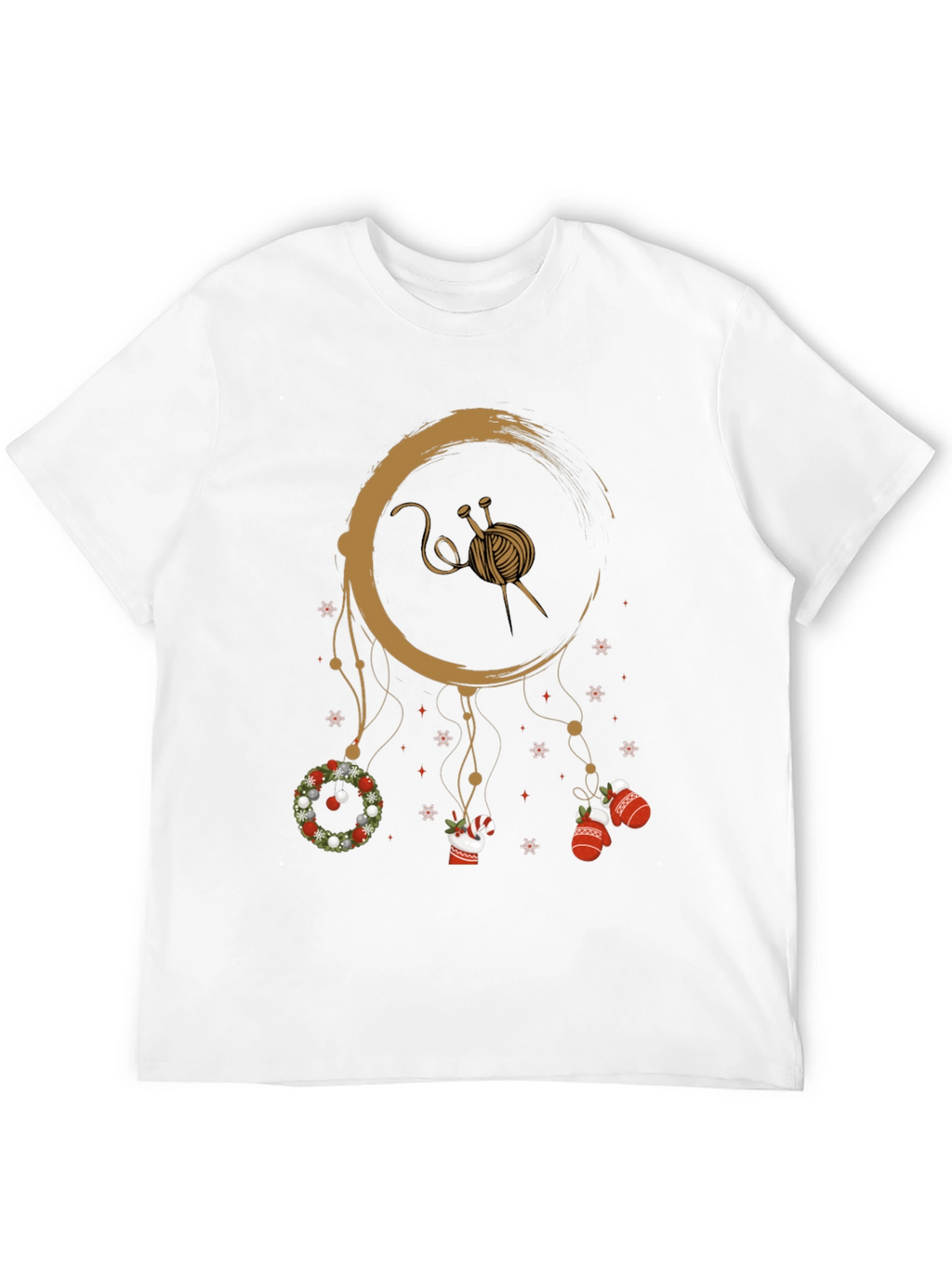 Knitting Christmas Dream T-Shirt