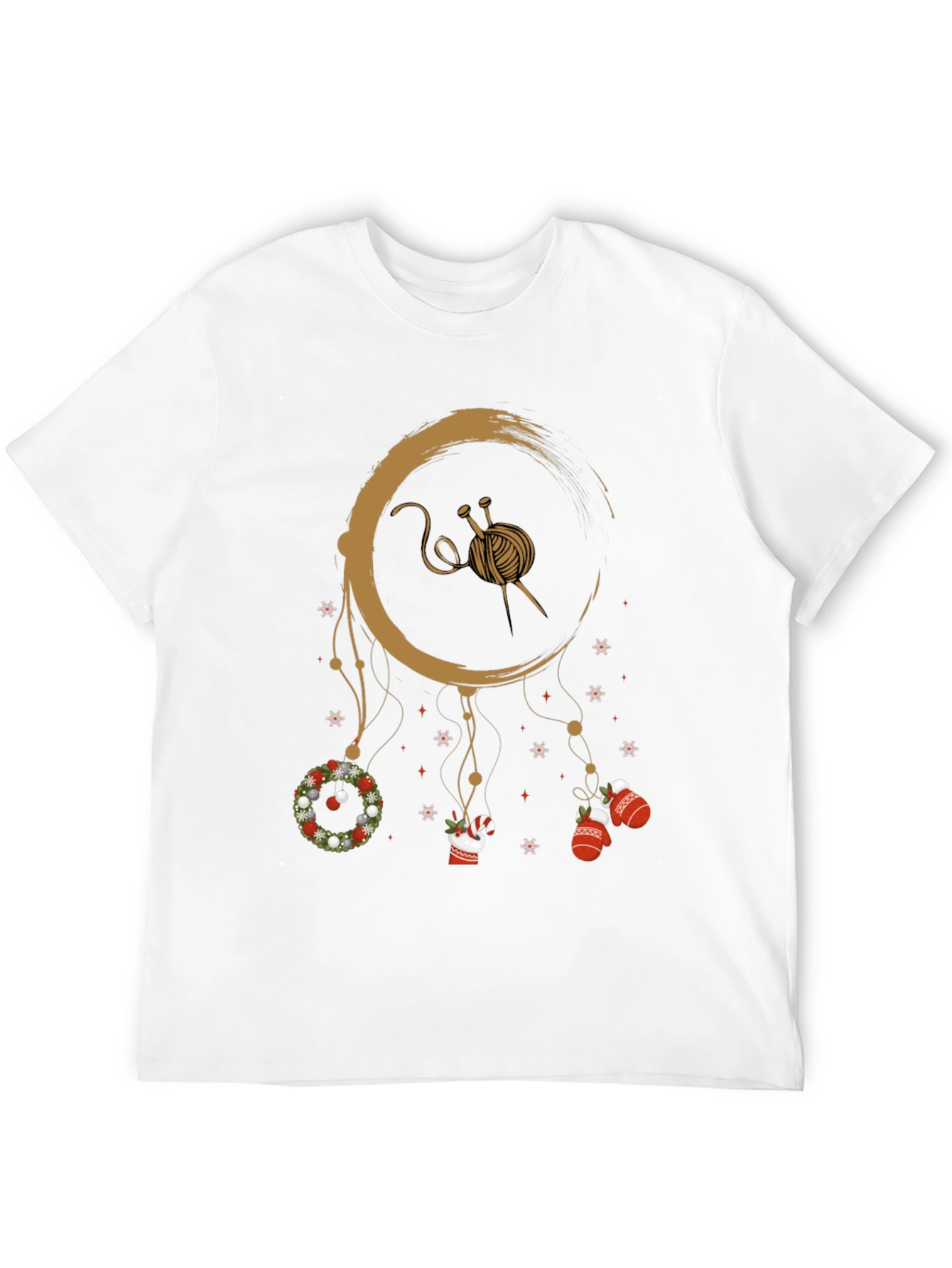 Knitting Christmas Dream T-Shirt
