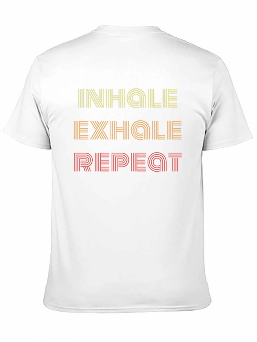 Inhale Exhale Repeat Graphic Tee