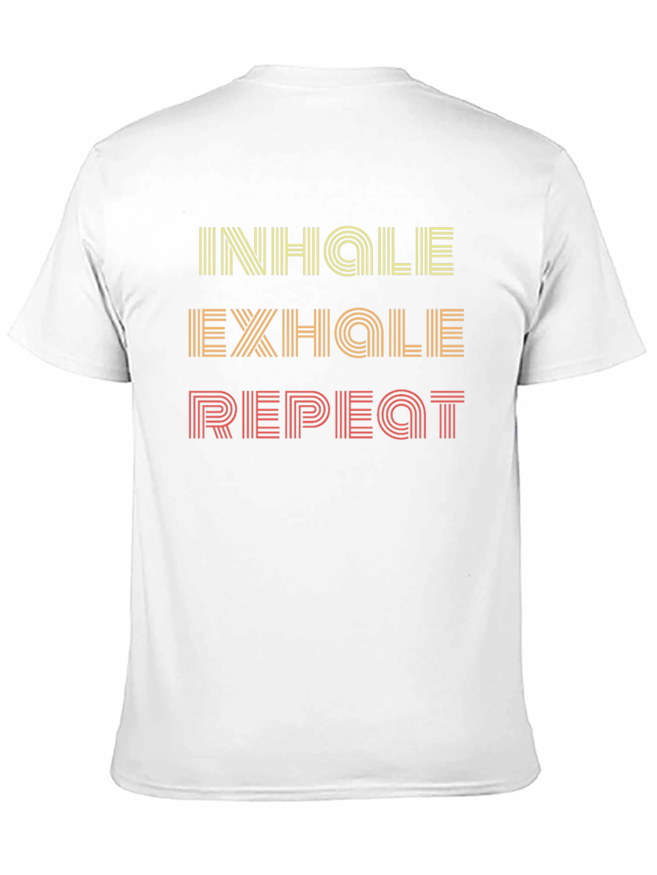 Inhale Exhale Repeat Graphic Tee