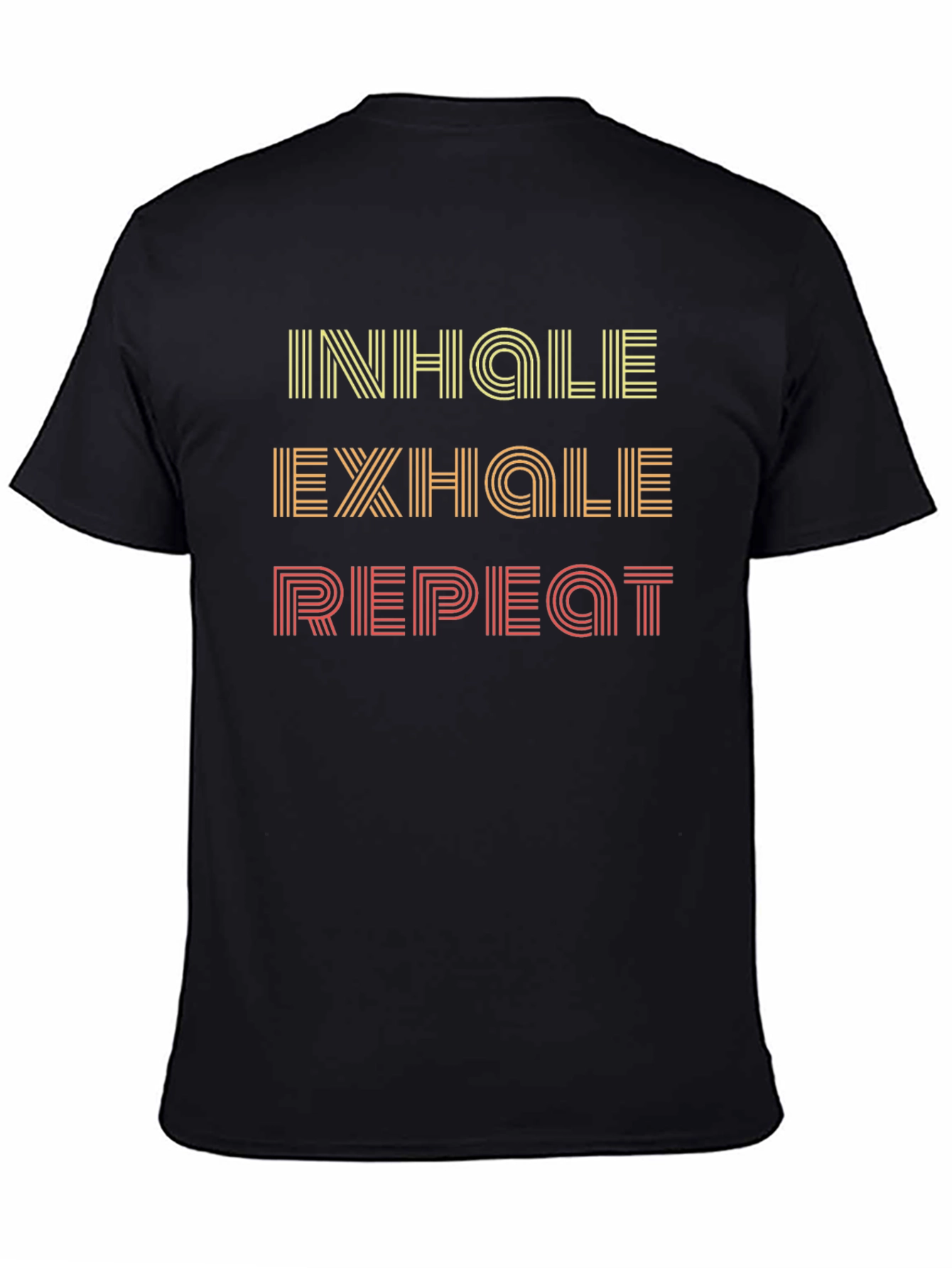 Inhale Exhale Repeat Graphic Tee