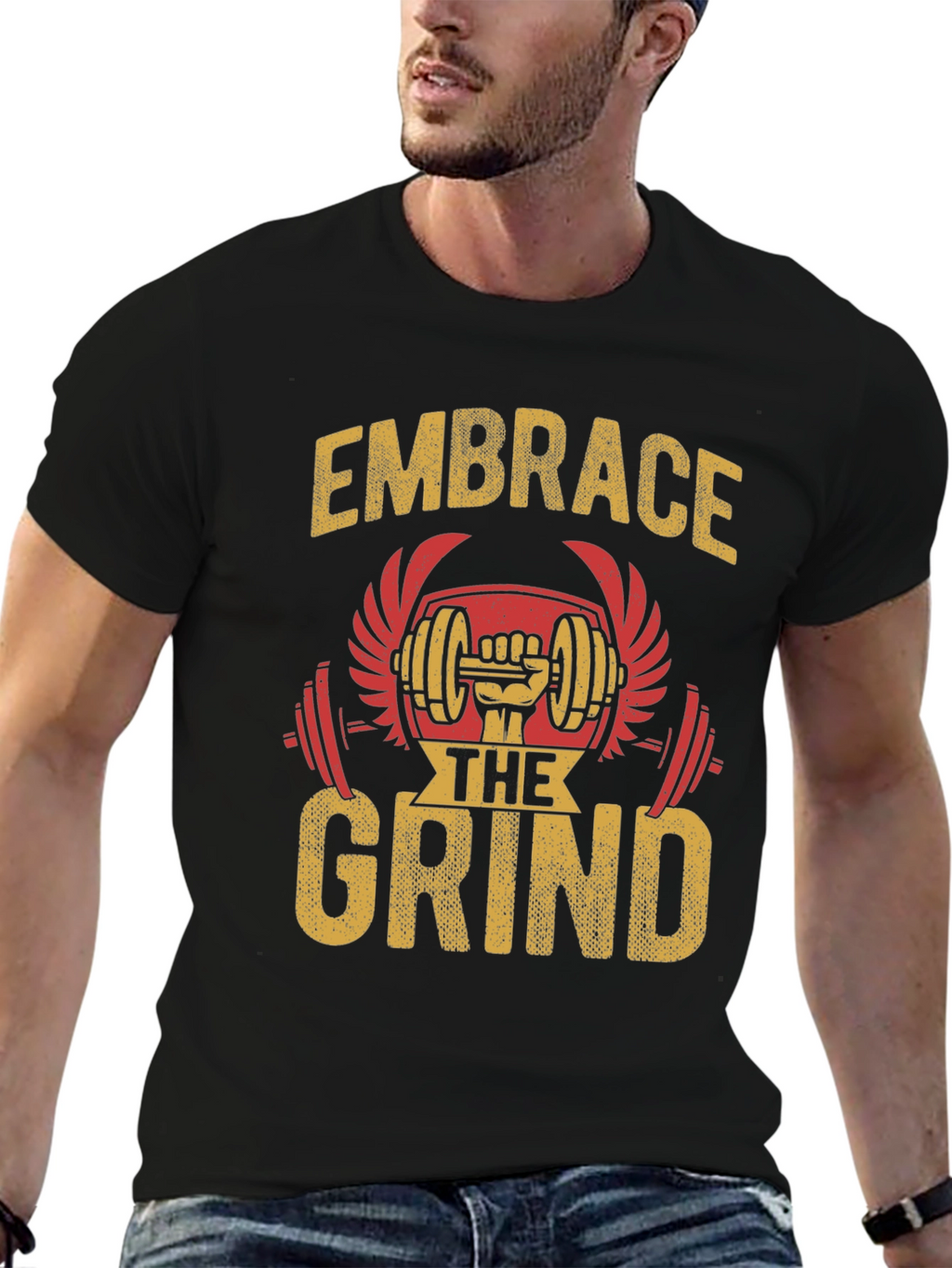 Embrace The Grind Gym T-Shirt
