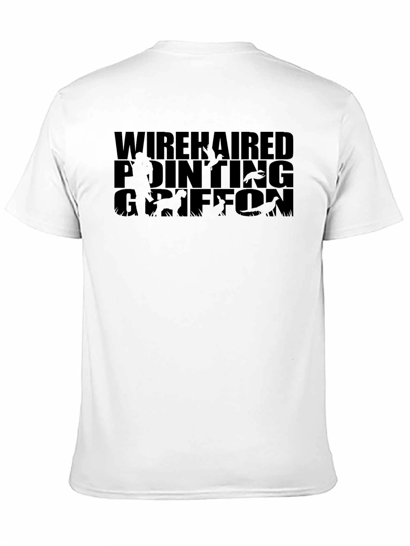 Wirehaired Pointing Griffon Black T-Shirt