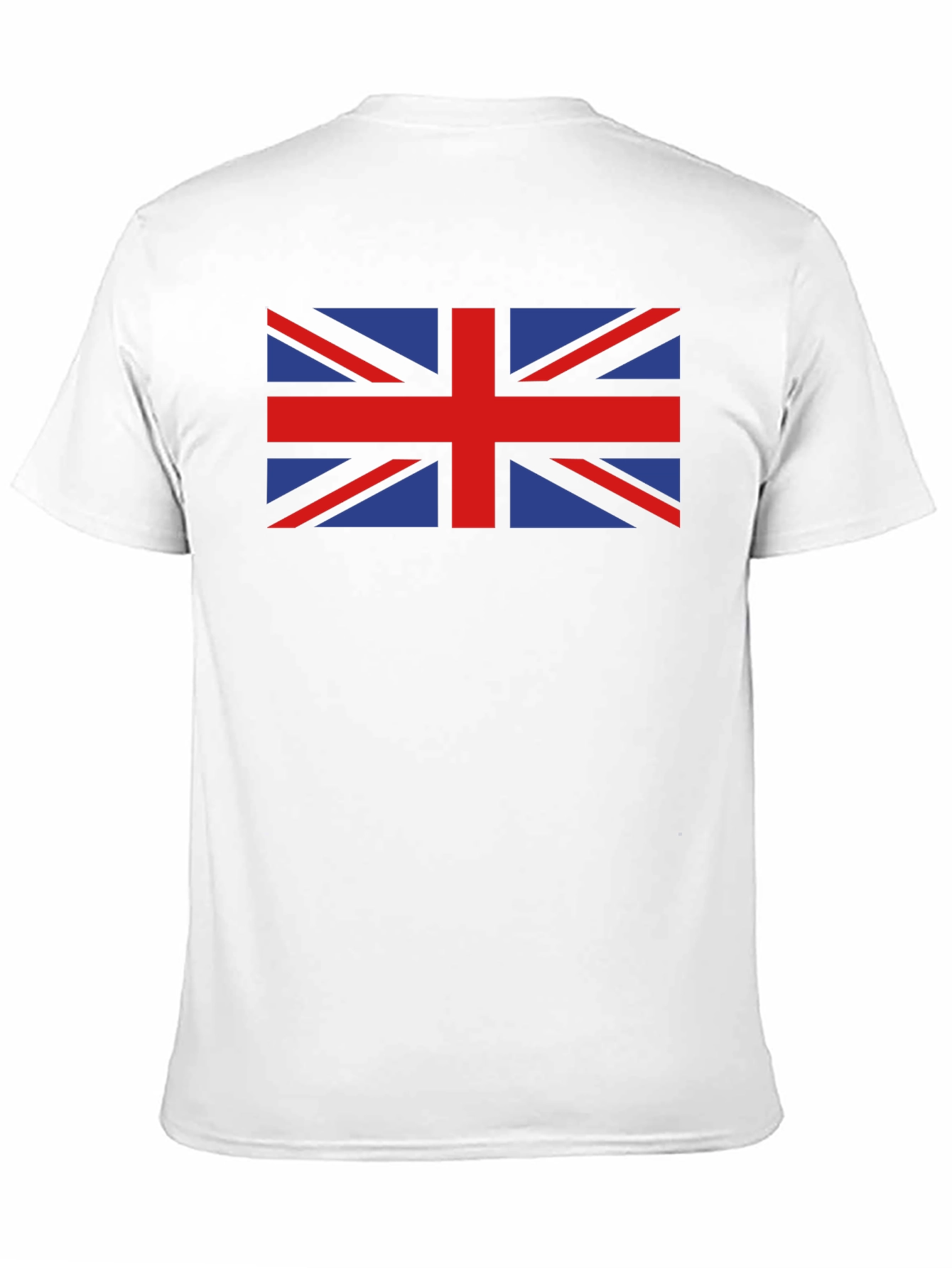 British Flag Graphic Tee - Black Crew Neck T-Shirt