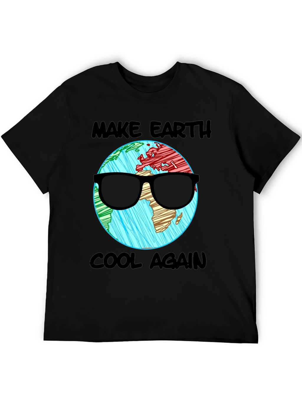Cool Earth Graphic Tee: Make Earth Cool Again