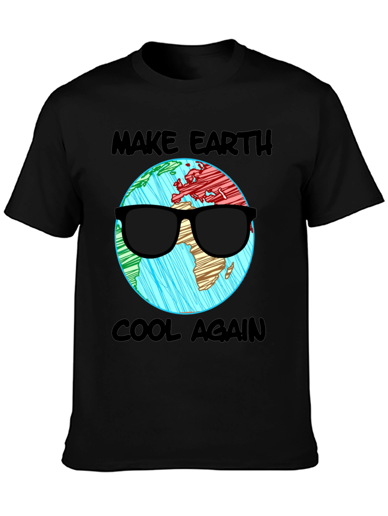 Cool Earth Graphic Tee: Make Earth Cool Again