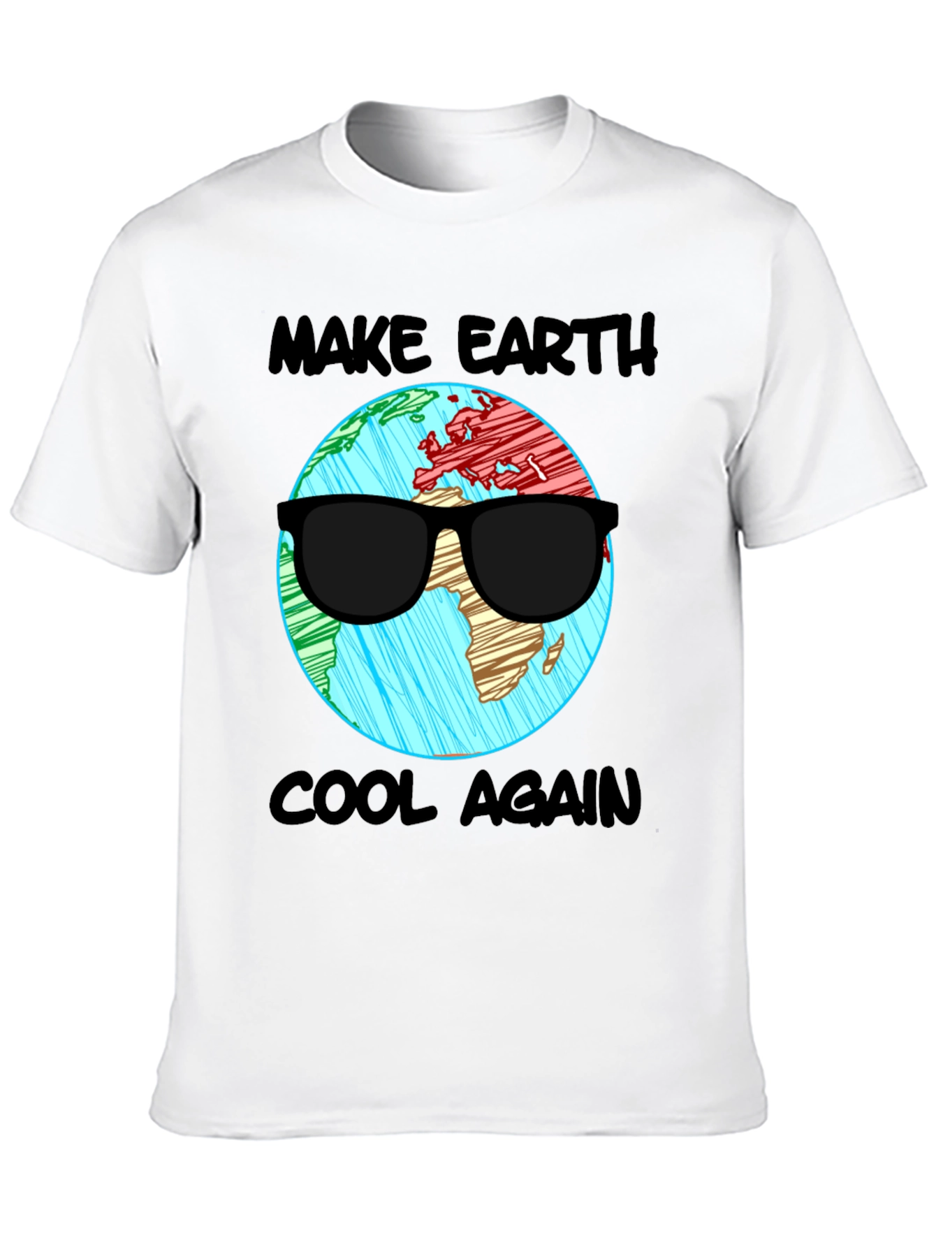 Cool Earth Graphic Tee: Make Earth Cool Again