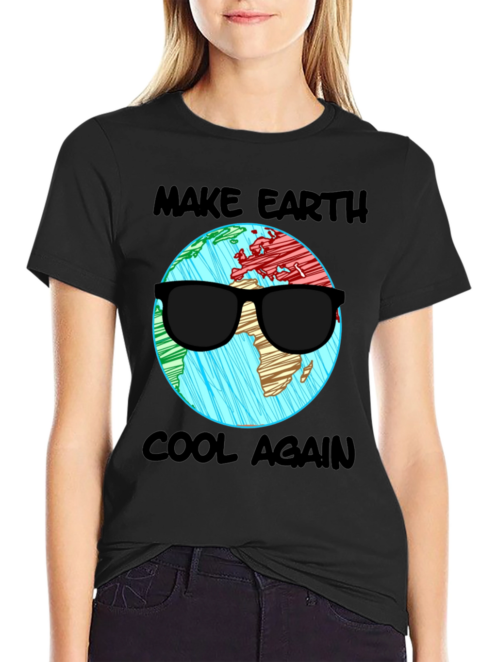 Cool Earth Graphic Tee: Make Earth Cool Again