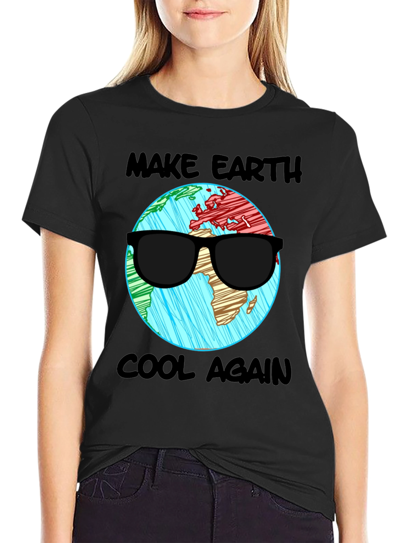 Cool Earth Graphic Tee: Make Earth Cool Again