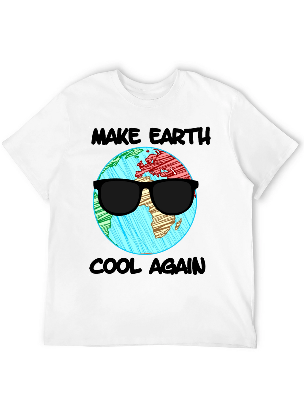 Cool Earth Graphic Tee: Make Earth Cool Again