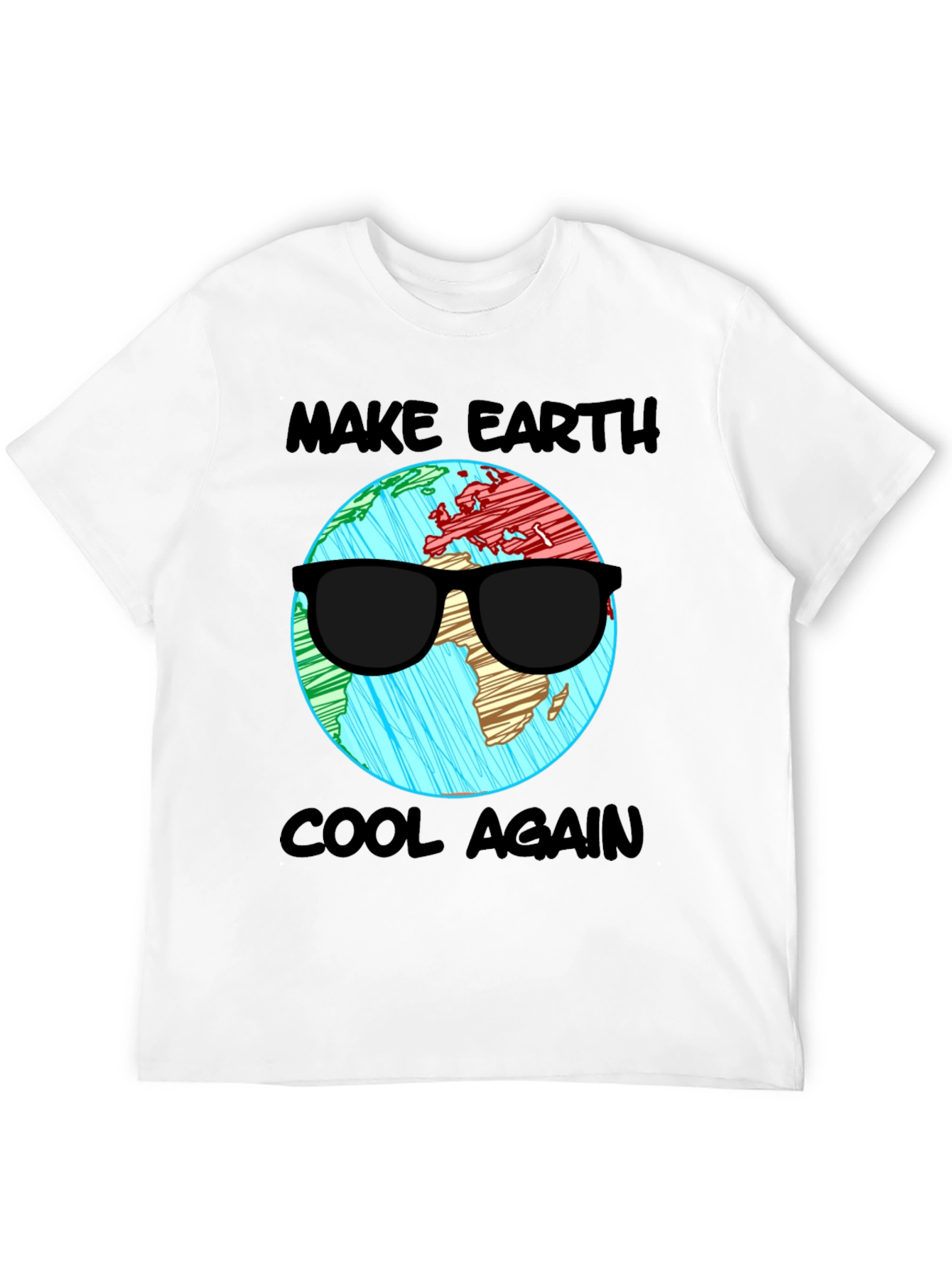 Cool Earth Graphic Tee: Make Earth Cool Again