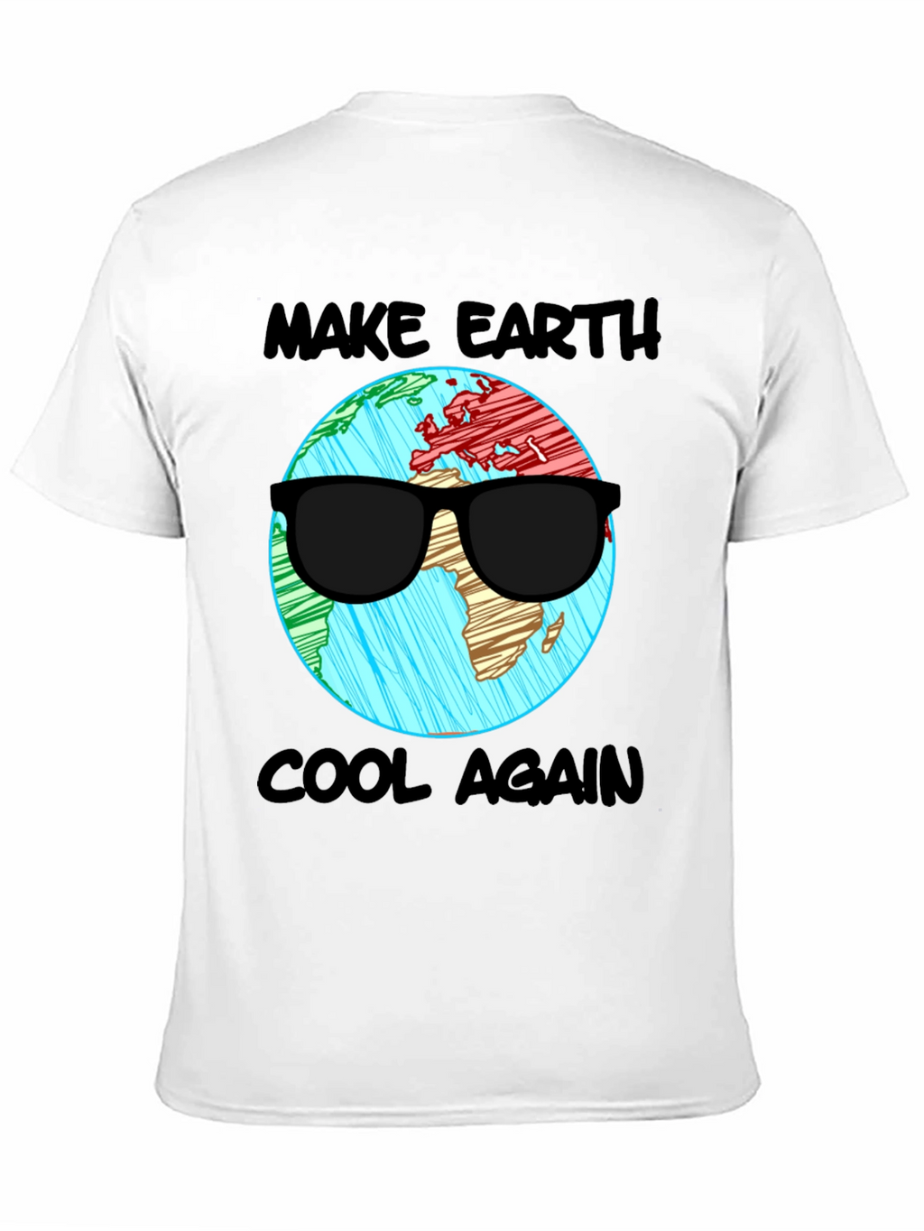Cool Earth Graphic Tee: Make Earth Cool Again