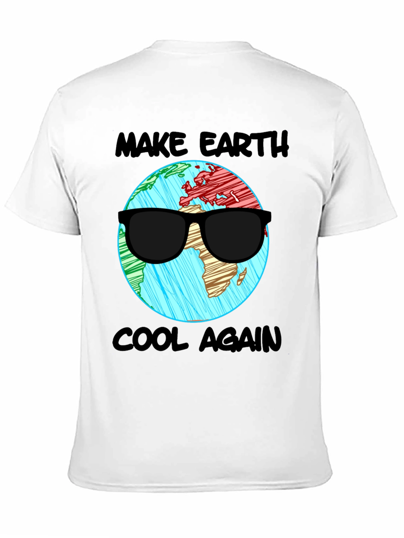 Cool Earth Graphic Tee: Make Earth Cool Again