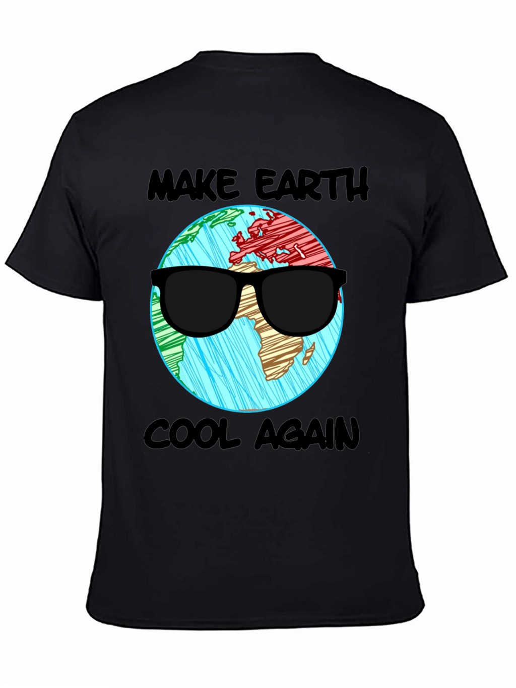 Cool Earth Graphic Tee: Make Earth Cool Again