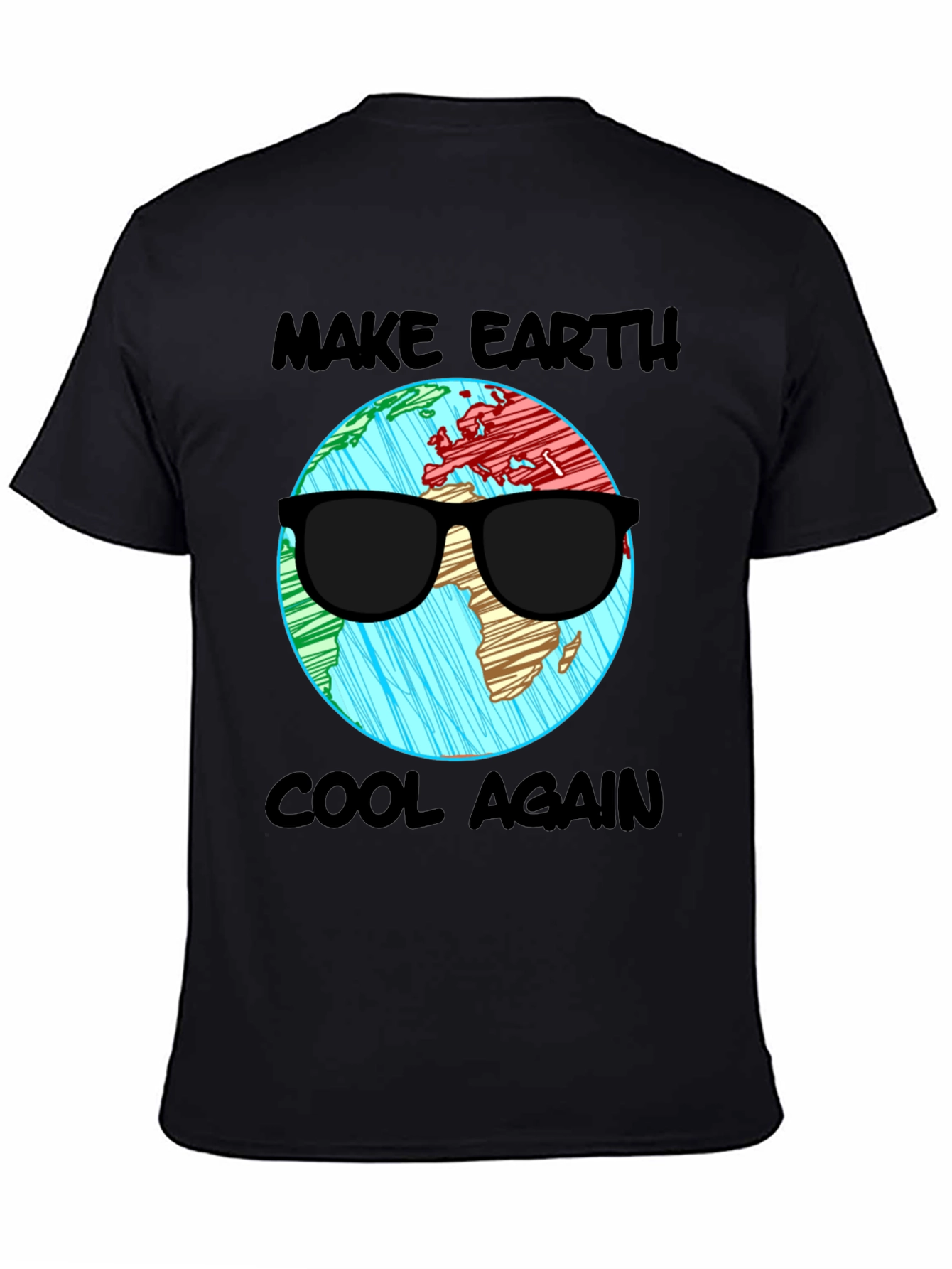 Cool Earth Graphic Tee: Make Earth Cool Again