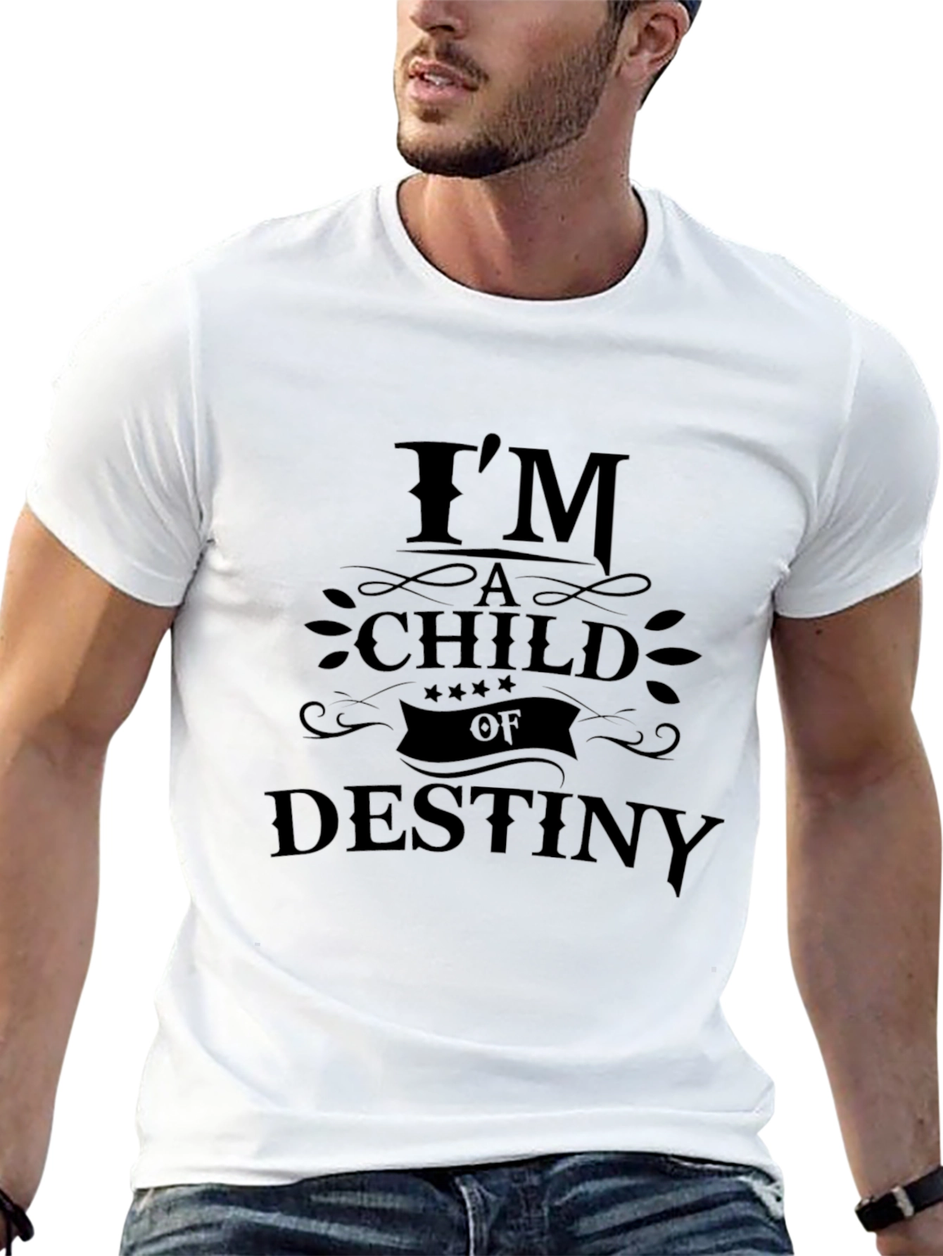 Im A Child Of Destiny Black T-Shirt