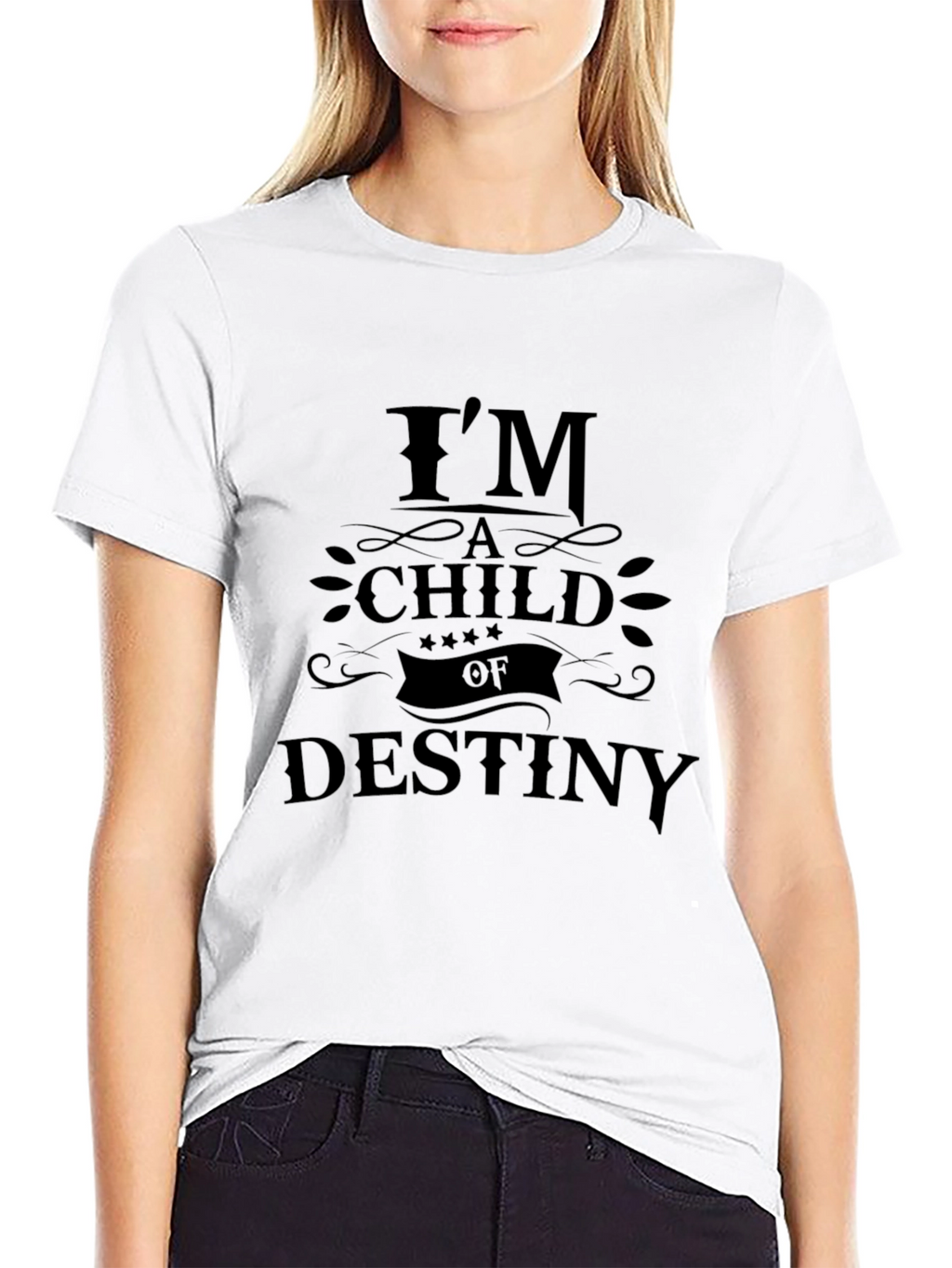 Im A Child Of Destiny Black T-Shirt
