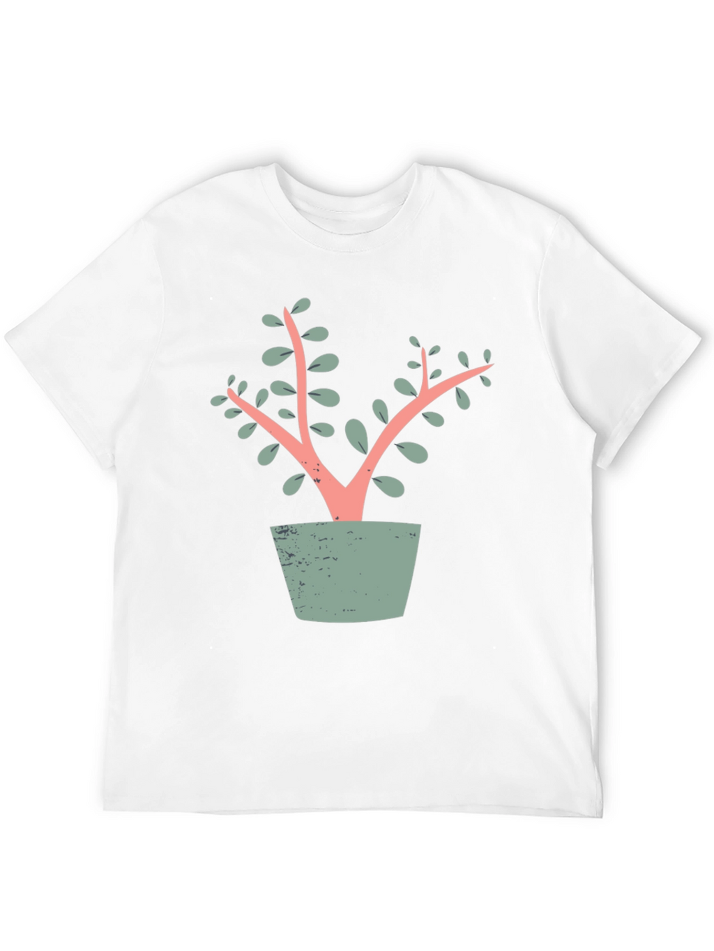 Modern Plant T-Shirt - Stylish Graphic Tee
