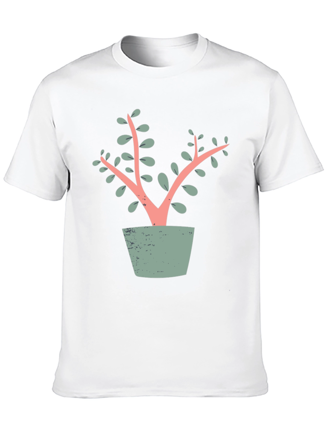 Modern Plant T-Shirt - Stylish Graphic Tee