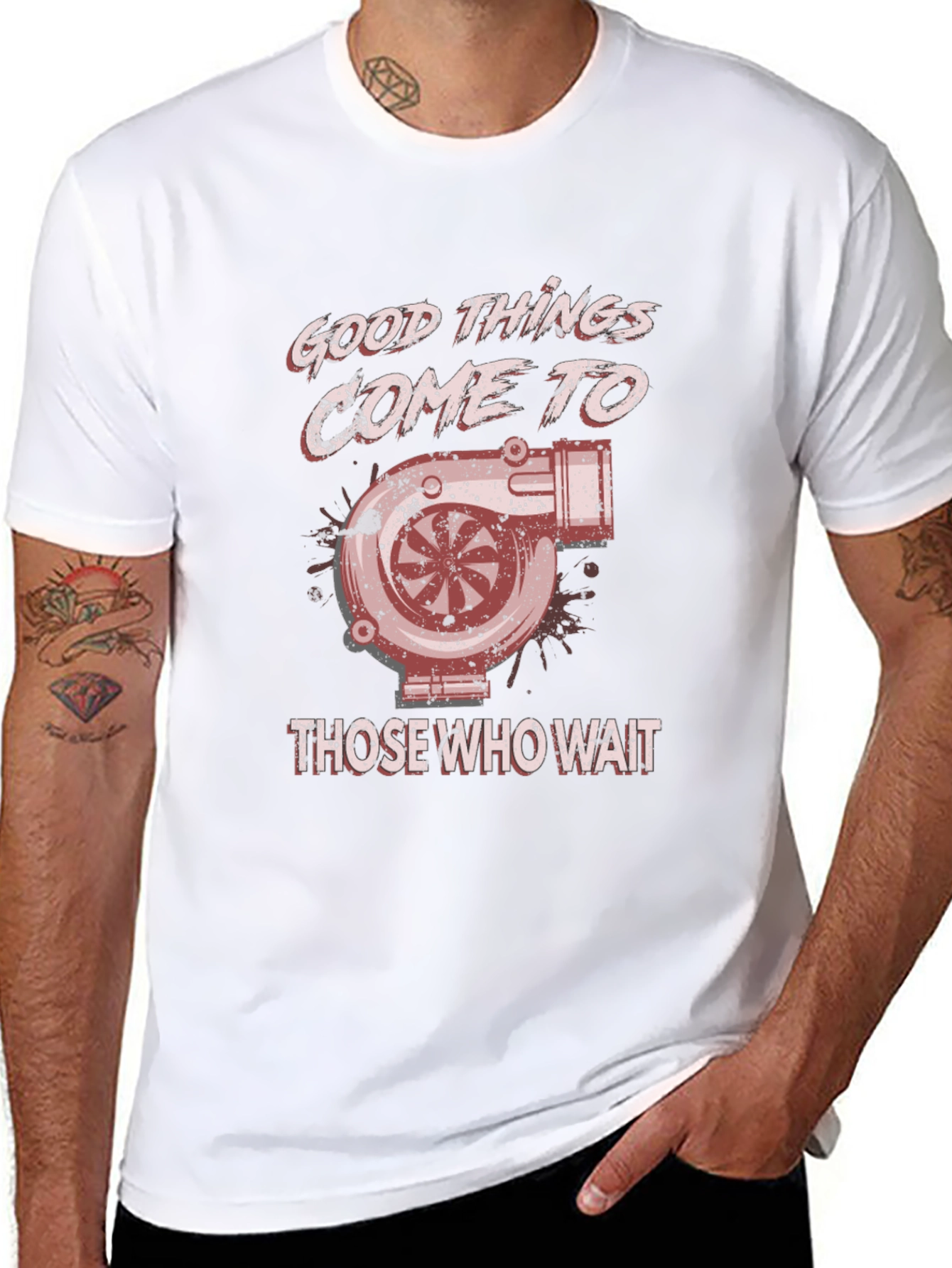 Good Things Come Turbo T-Shirt - Car Enthusiast Tee