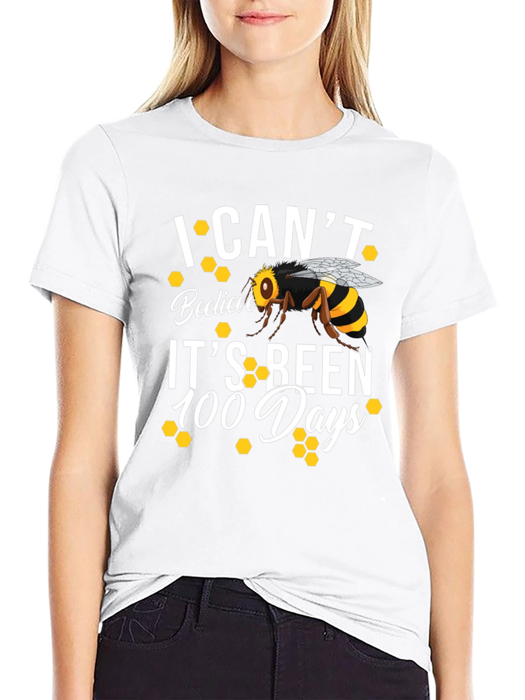 Bee-lieve 100 Days T-Shirt