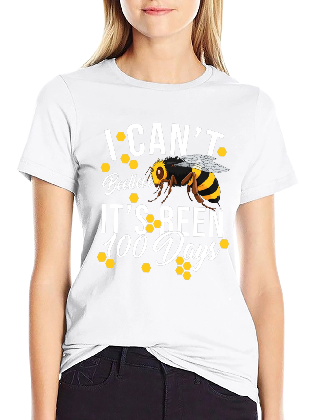 Bee-lieve 100 Days T-Shirt