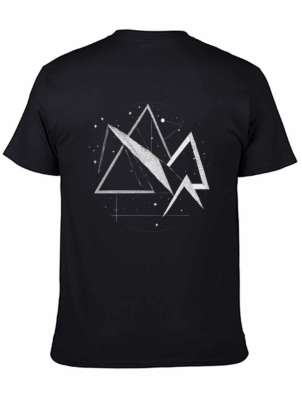 Geometric Mountain Graphic Tee