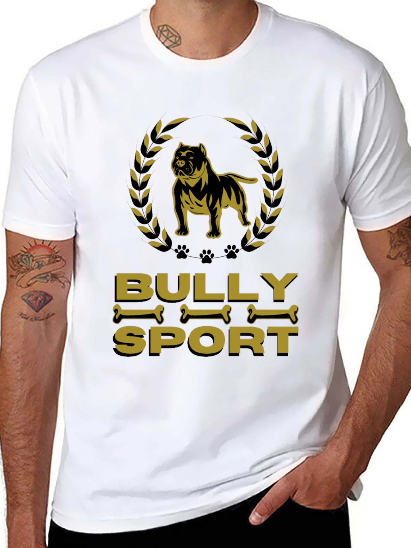 Bully Sport Dog Graphic T-Shirt