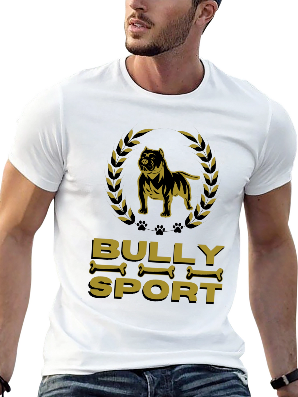 Bully Sport Dog Graphic T-Shirt