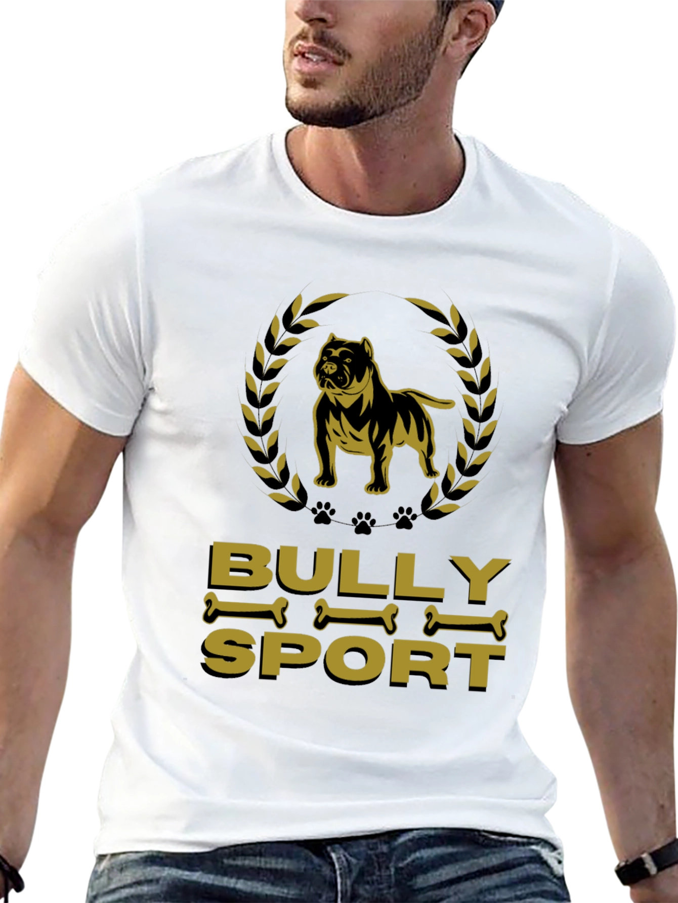 Bully Sport Dog Graphic T-Shirt