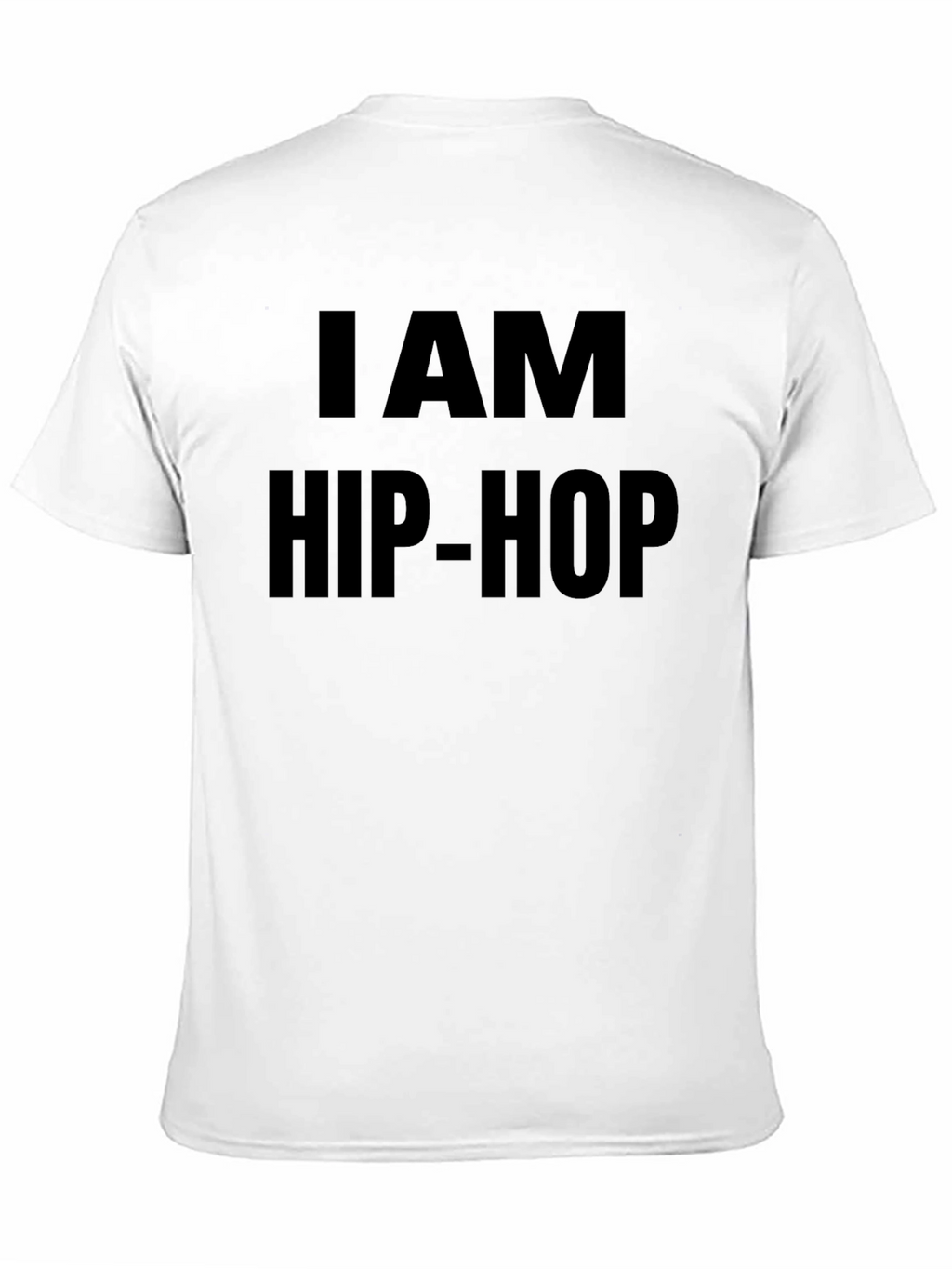 I AM HIP-HOP Black Graphic Tee