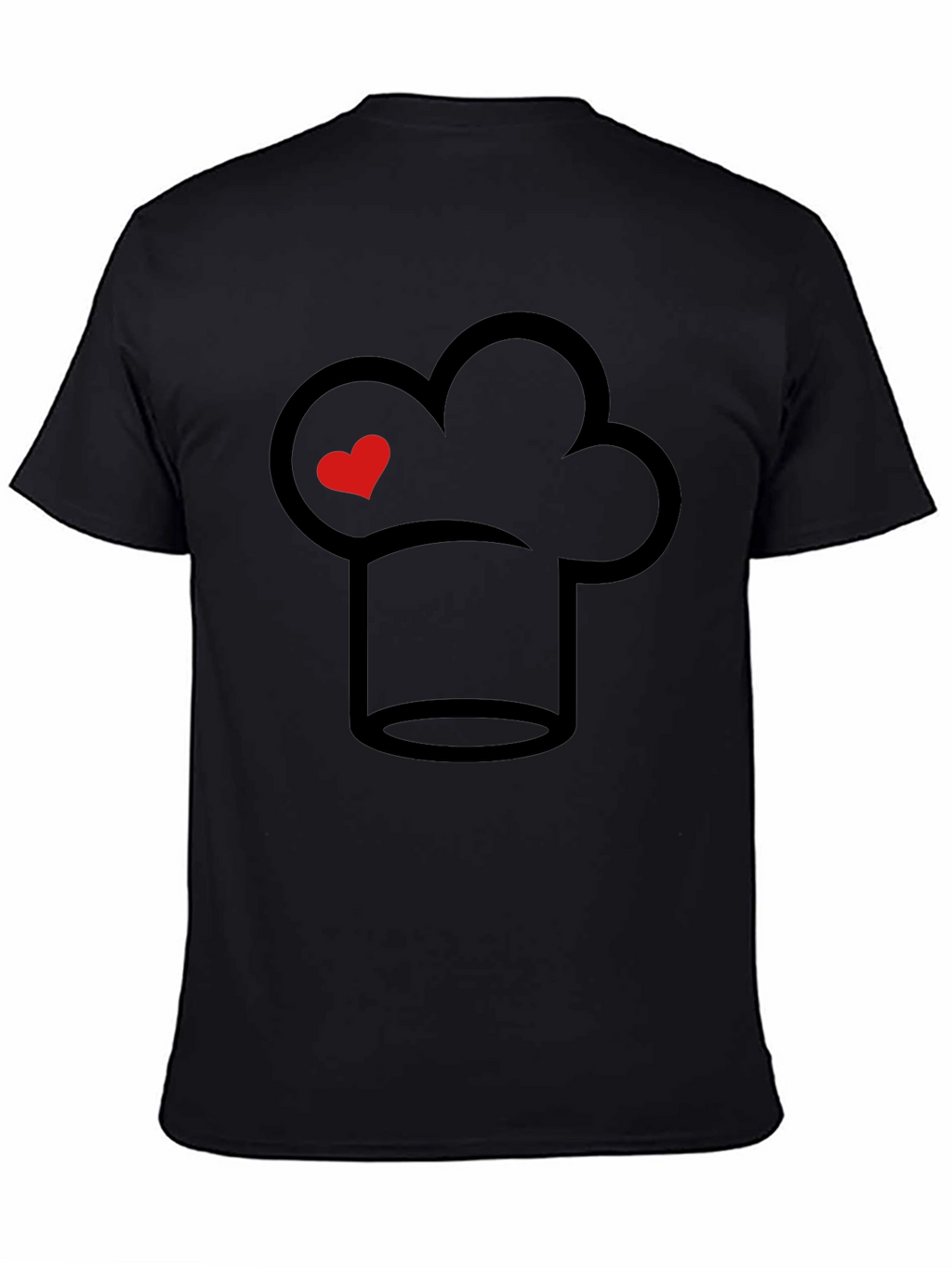 Chef Hat Heart Graphic Tee - Culinary Passion