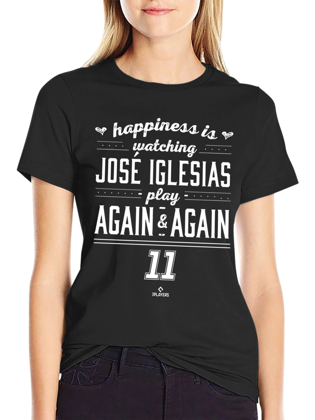 Jose Iglesias Fan T-Shirt - Play Again & Again