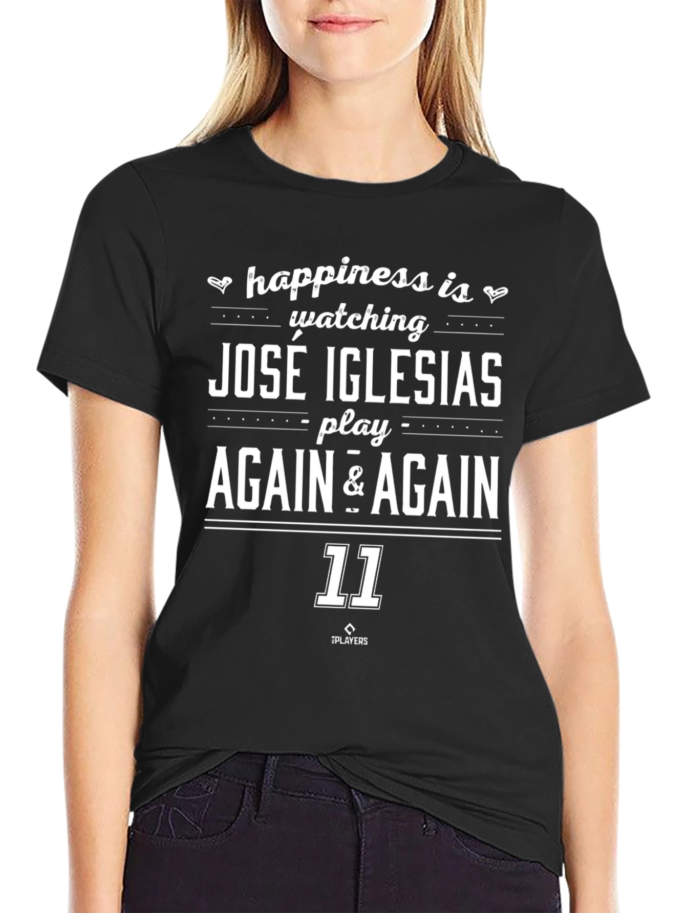 Jose Iglesias Fan T-Shirt - Play Again & Again