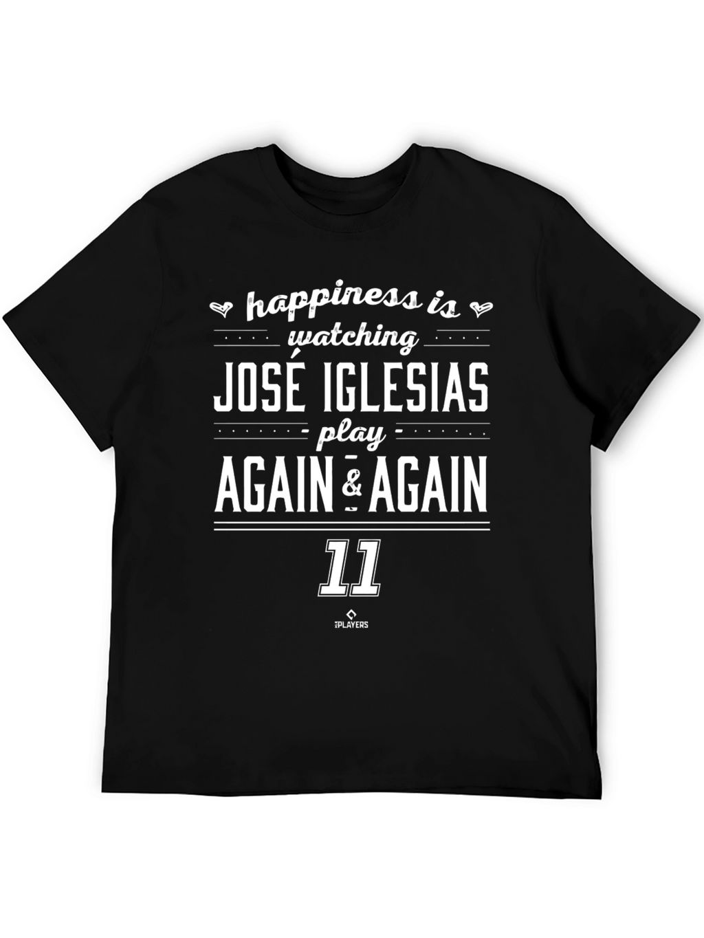 Jose Iglesias Fan T-Shirt - Play Again & Again