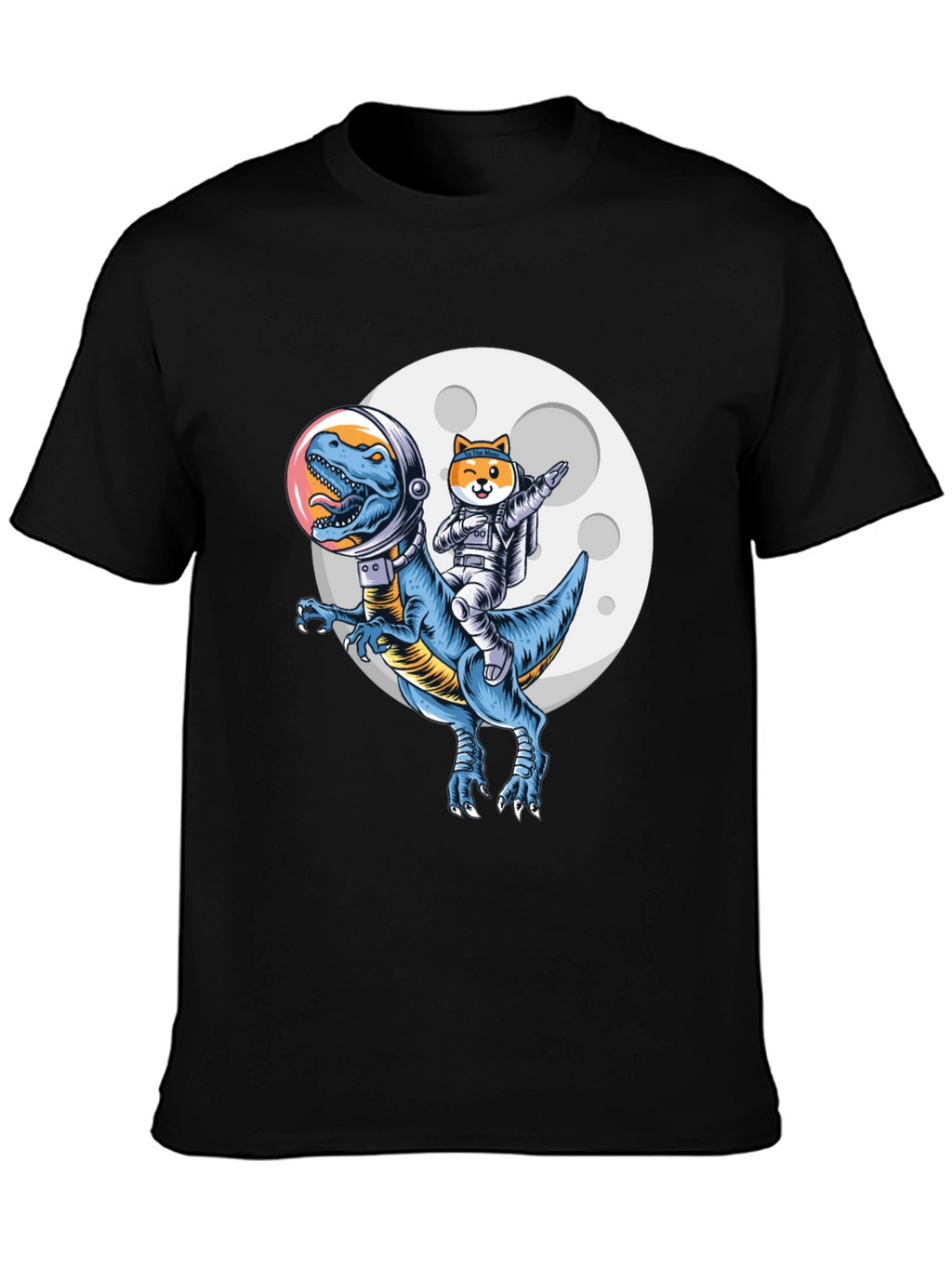 Dino & Doge Space T-Shirt