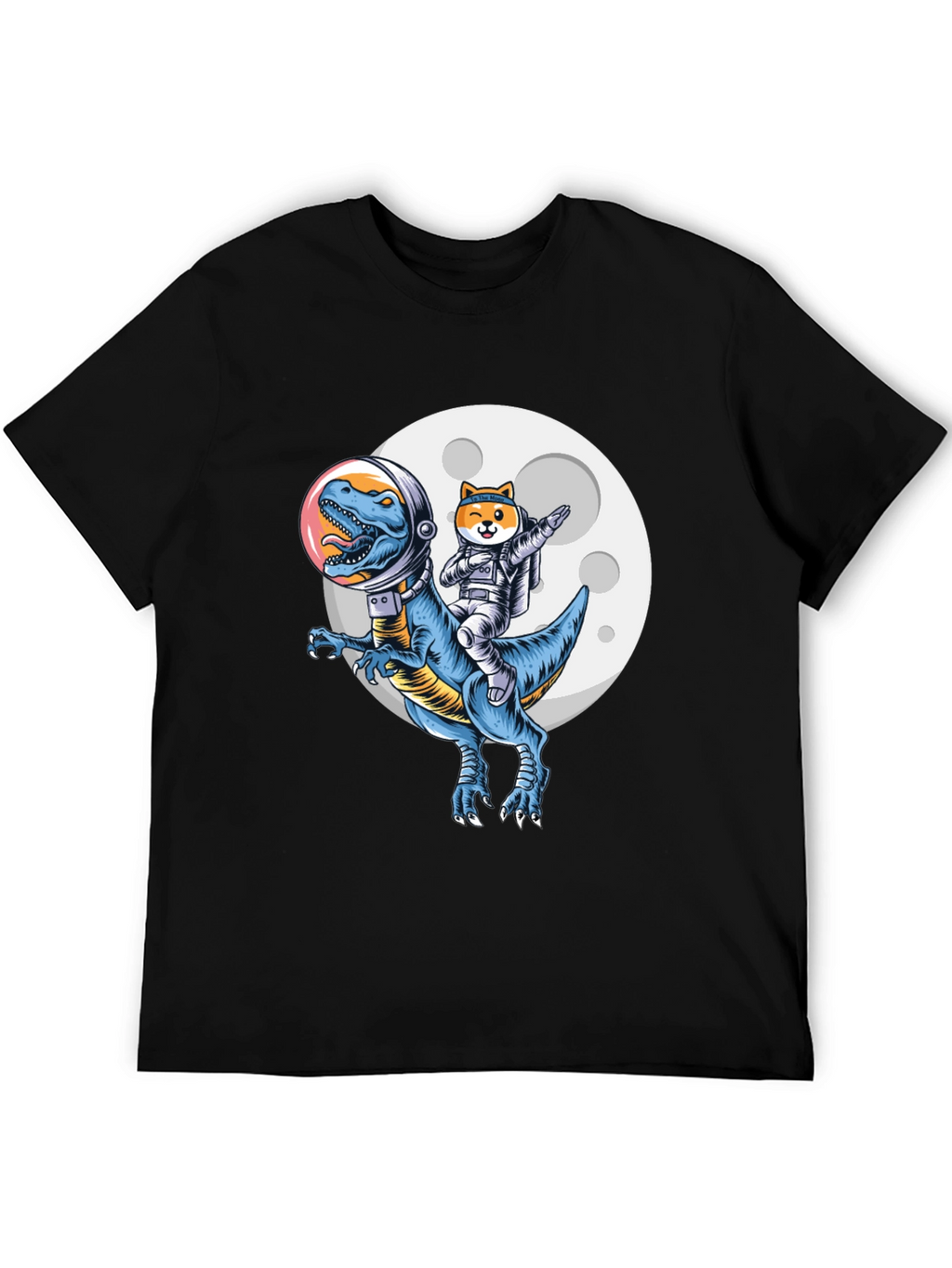 Dino & Doge Space T-Shirt