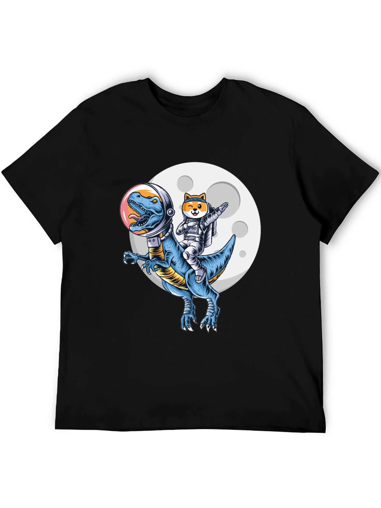 Dino & Doge Space T-Shirt