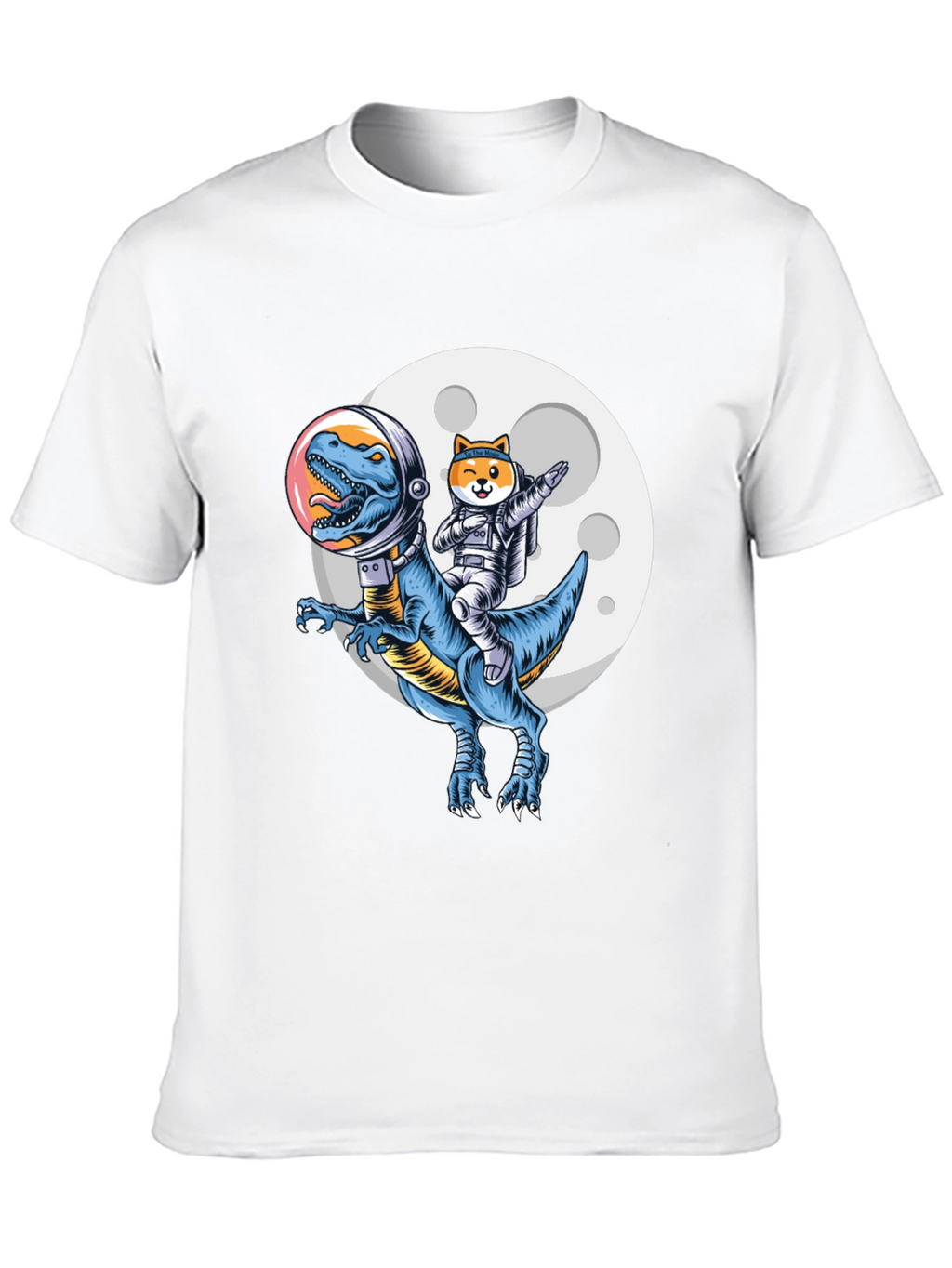Dino & Doge Space T-Shirt