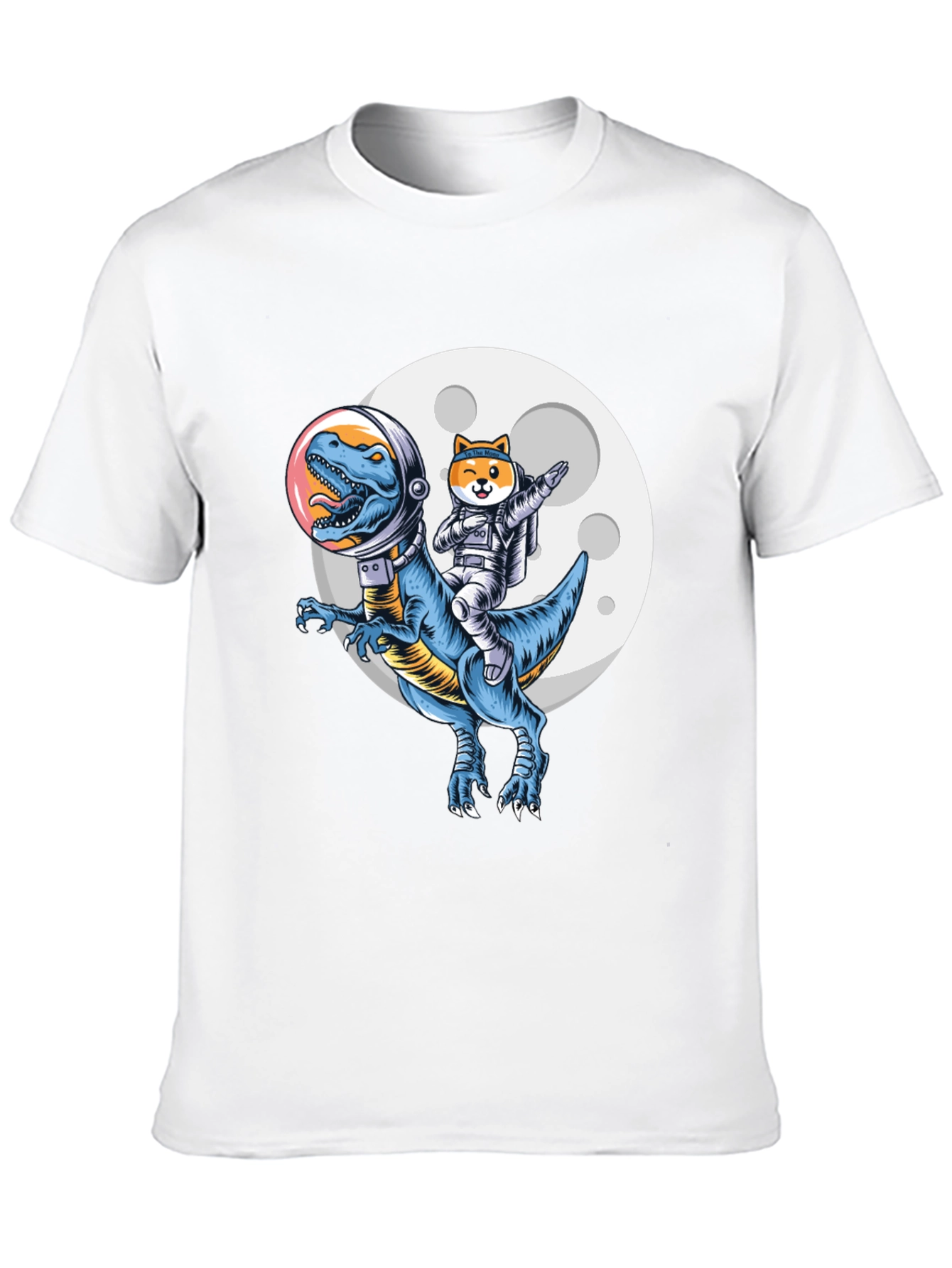 Dino & Doge Space T-Shirt