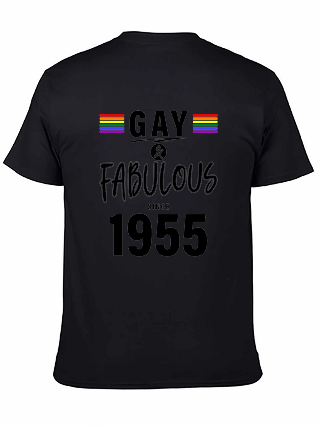 Gay & Fabulous Since 1955 T-Shirt LGBTQ Pride