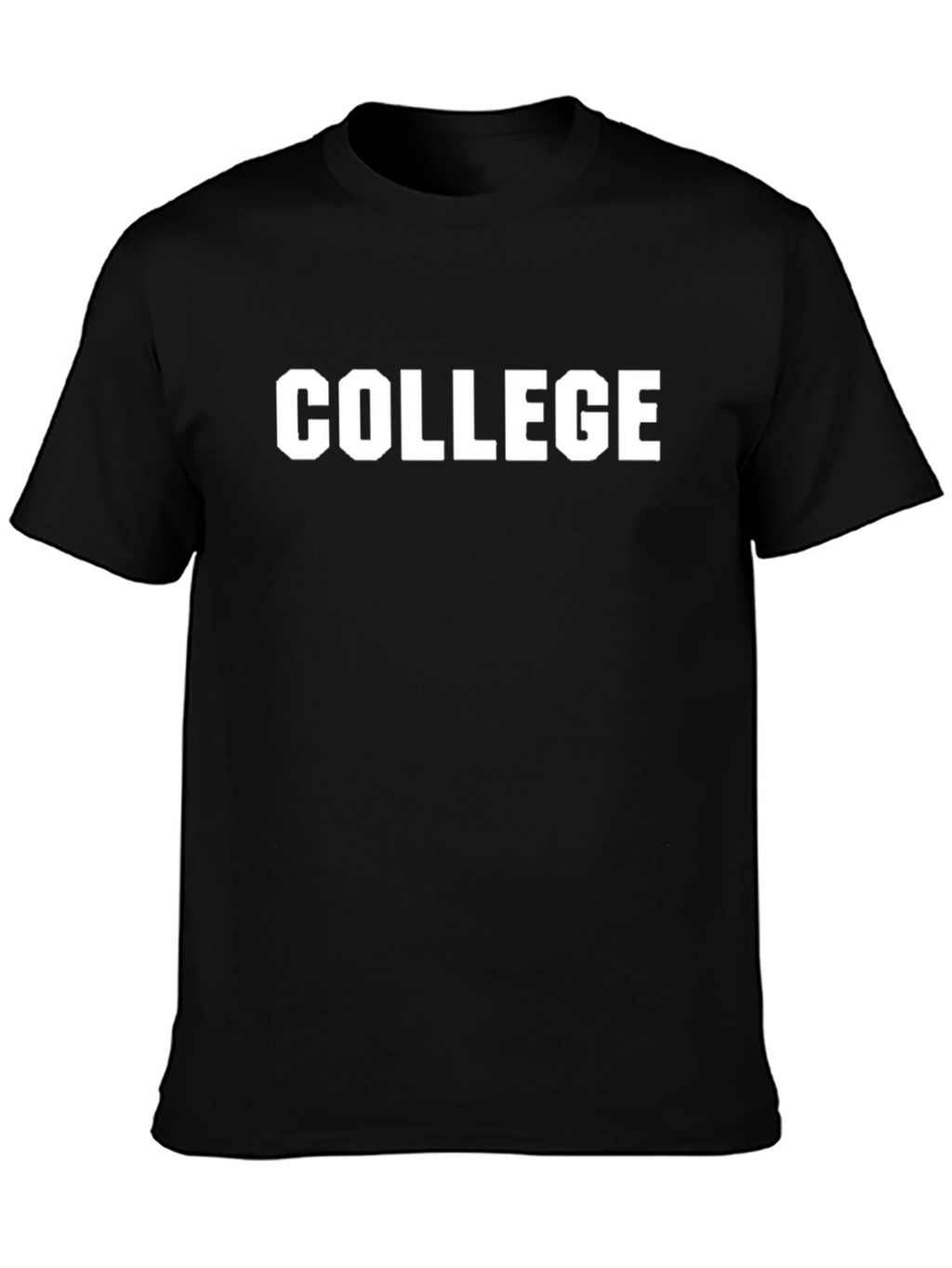 College Graphic Print T-Shirt - Classic Style