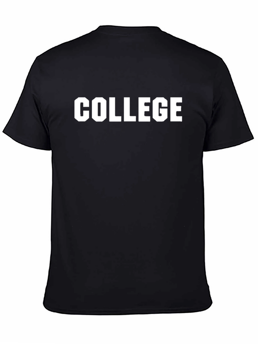 College Graphic Print T-Shirt - Classic Style