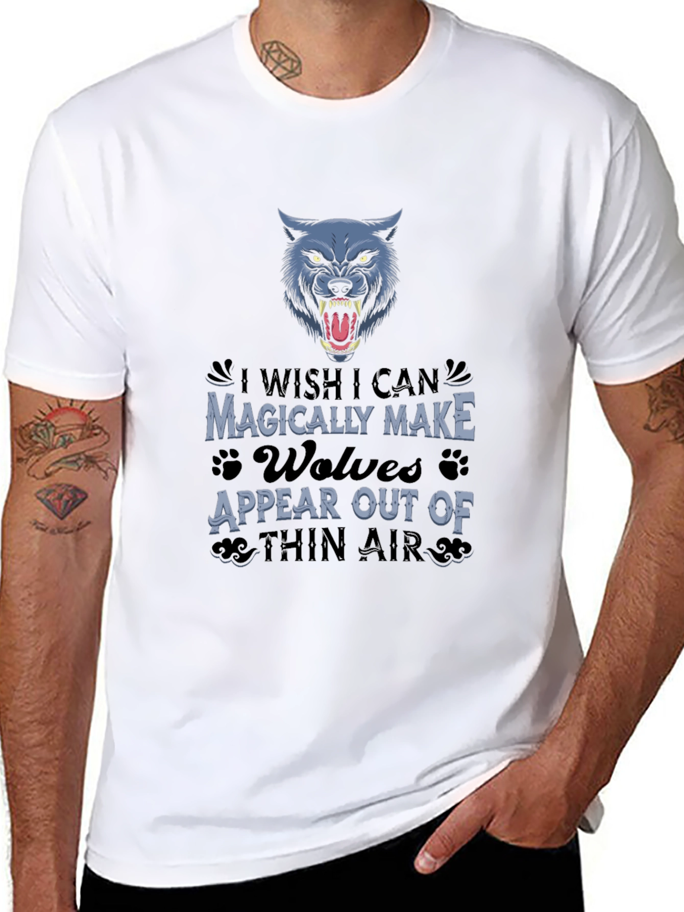 Wolf T-Shirt - Magically Make Wolves Appear